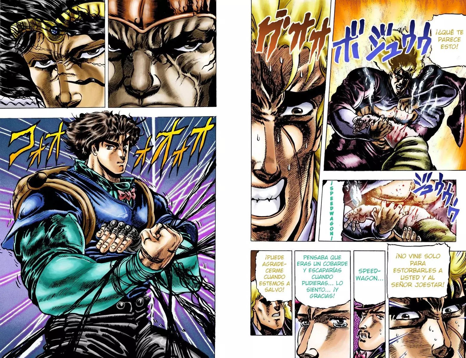 Read JoJo's Bizarre Adventure Parte 1 Phantom Blood Full Color ES Manga Online