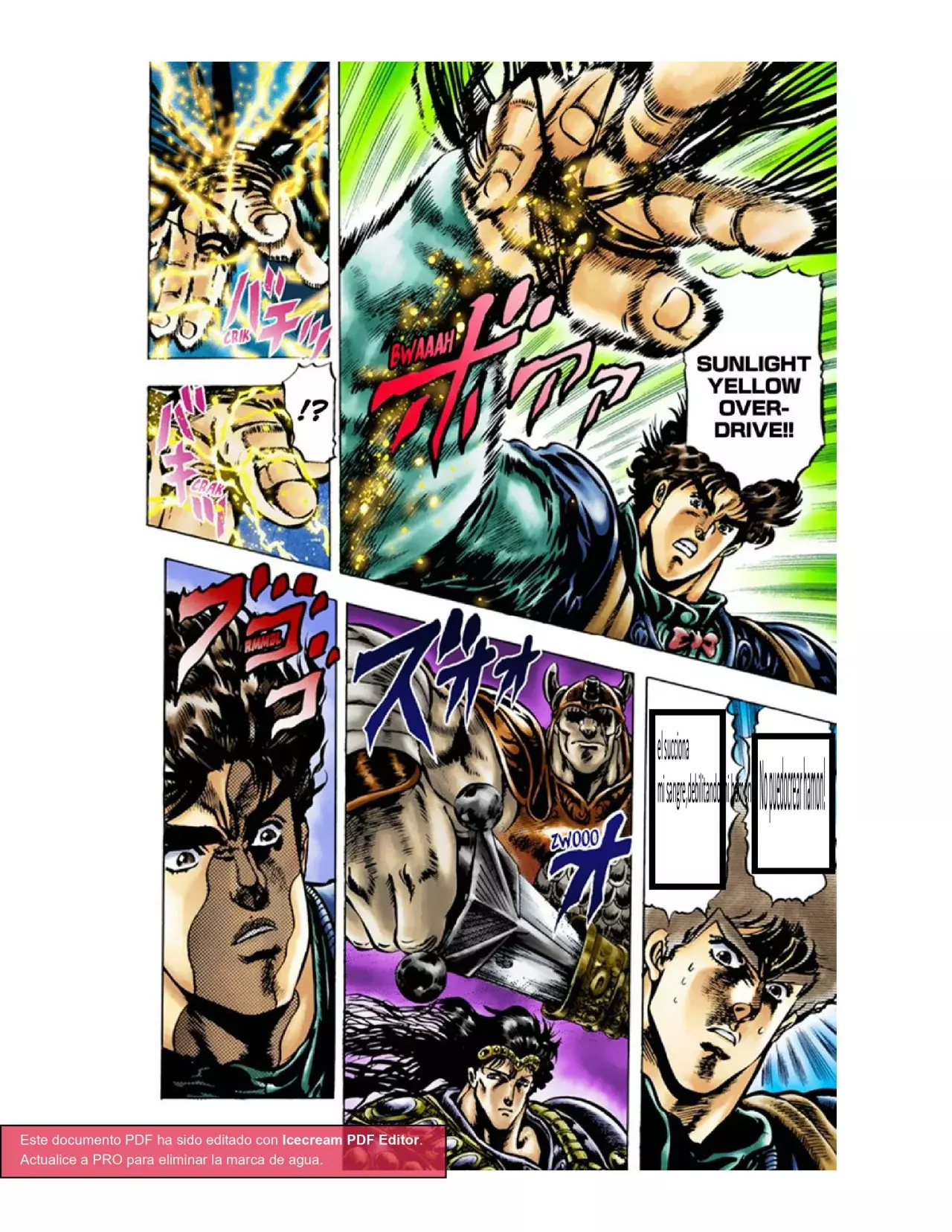 Read JoJo's Bizarre Adventure Parte 1 Phantom Blood Full Color ES Manga Online