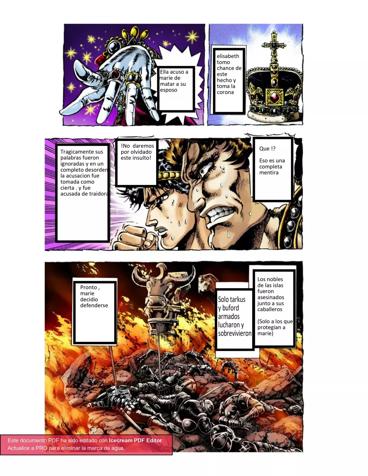 Read JoJo's Bizarre Adventure Parte 1 Phantom Blood Full Color ES Manga Online