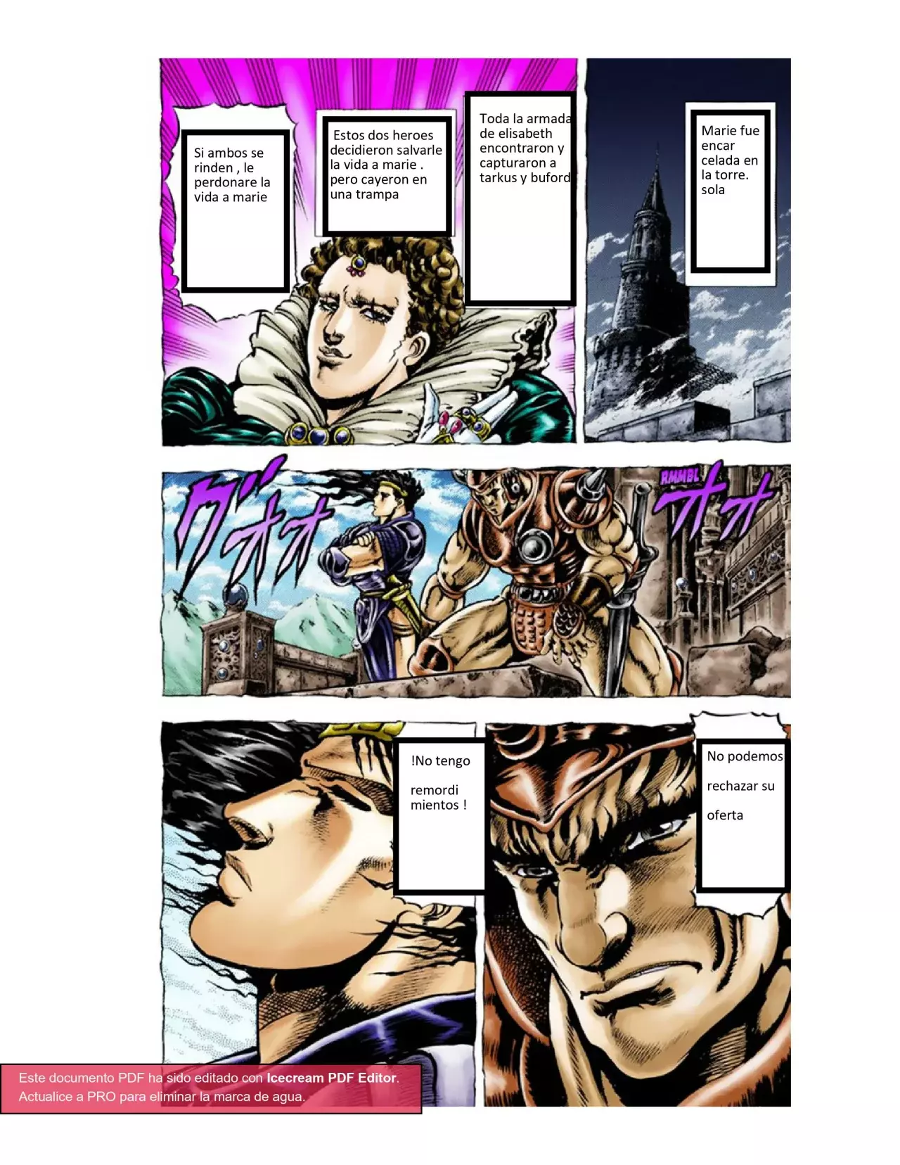 Read JoJo's Bizarre Adventure Parte 1 Phantom Blood Full Color ES Manga Online