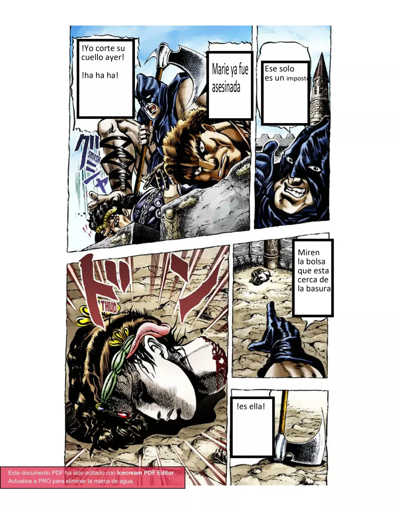 Read JoJo's Bizarre Adventure Parte 1 Phantom Blood Full Color ES Manga Online