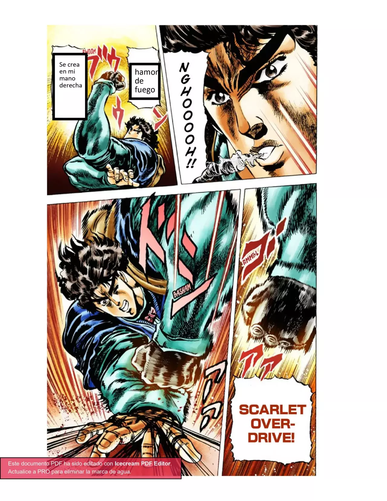 Read JoJo's Bizarre Adventure Parte 1 Phantom Blood Full Color ES Manga Online