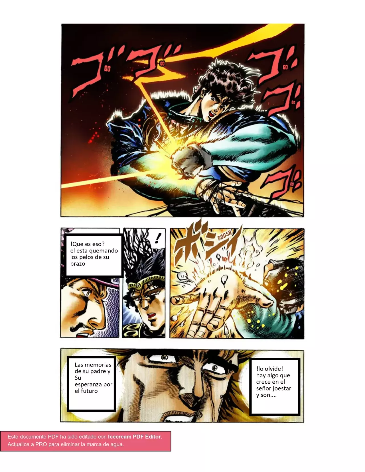 Read JoJo's Bizarre Adventure Parte 1 Phantom Blood Full Color ES Manga Online