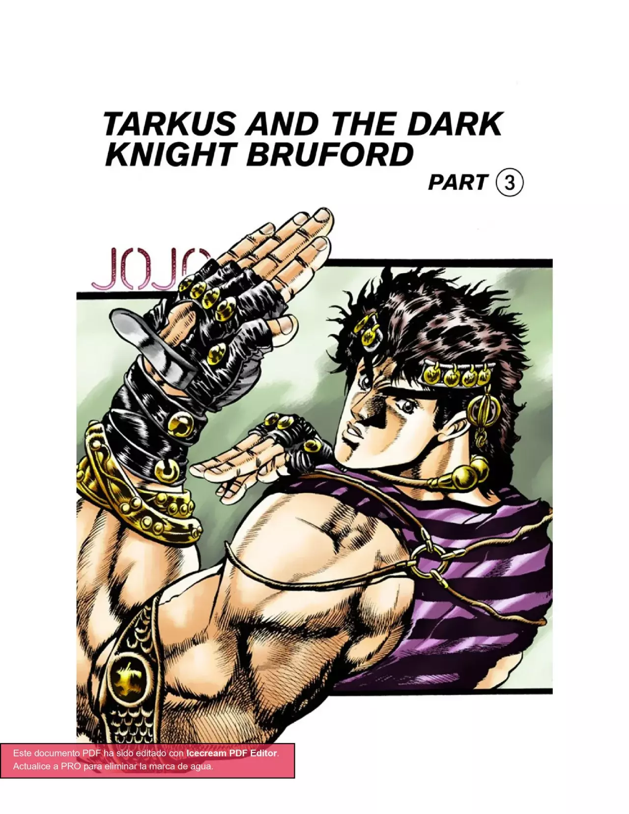 Read JoJo's Bizarre Adventure Parte 1 Phantom Blood Full Color ES Manga Online