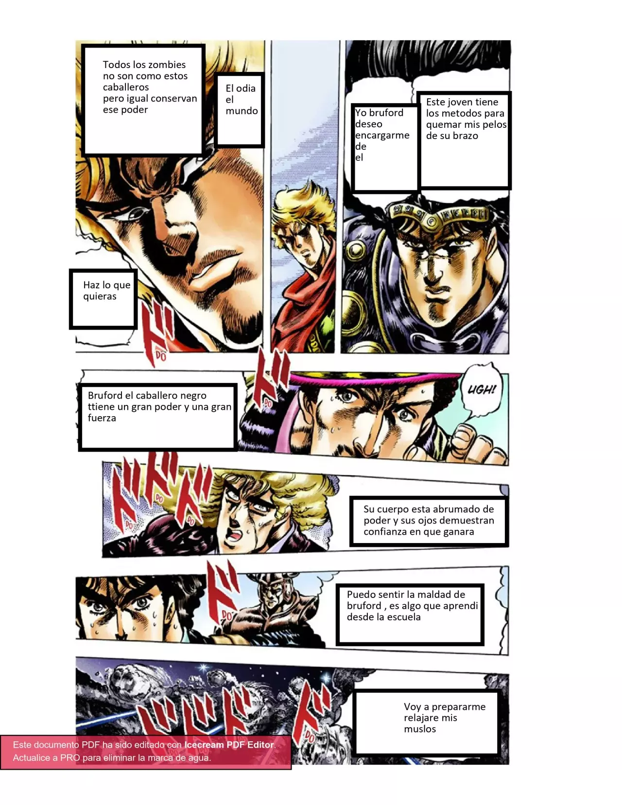 Read JoJo's Bizarre Adventure Parte 1 Phantom Blood Full Color ES Manga Online