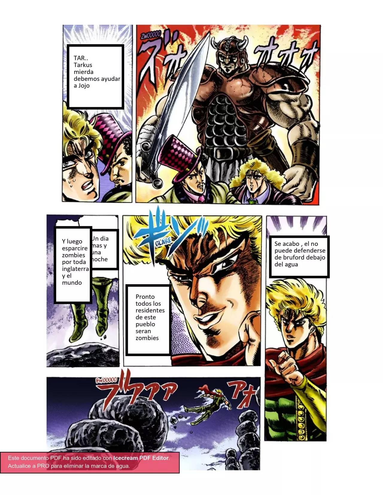 Read JoJo's Bizarre Adventure Parte 1 Phantom Blood Full Color ES Manga Online