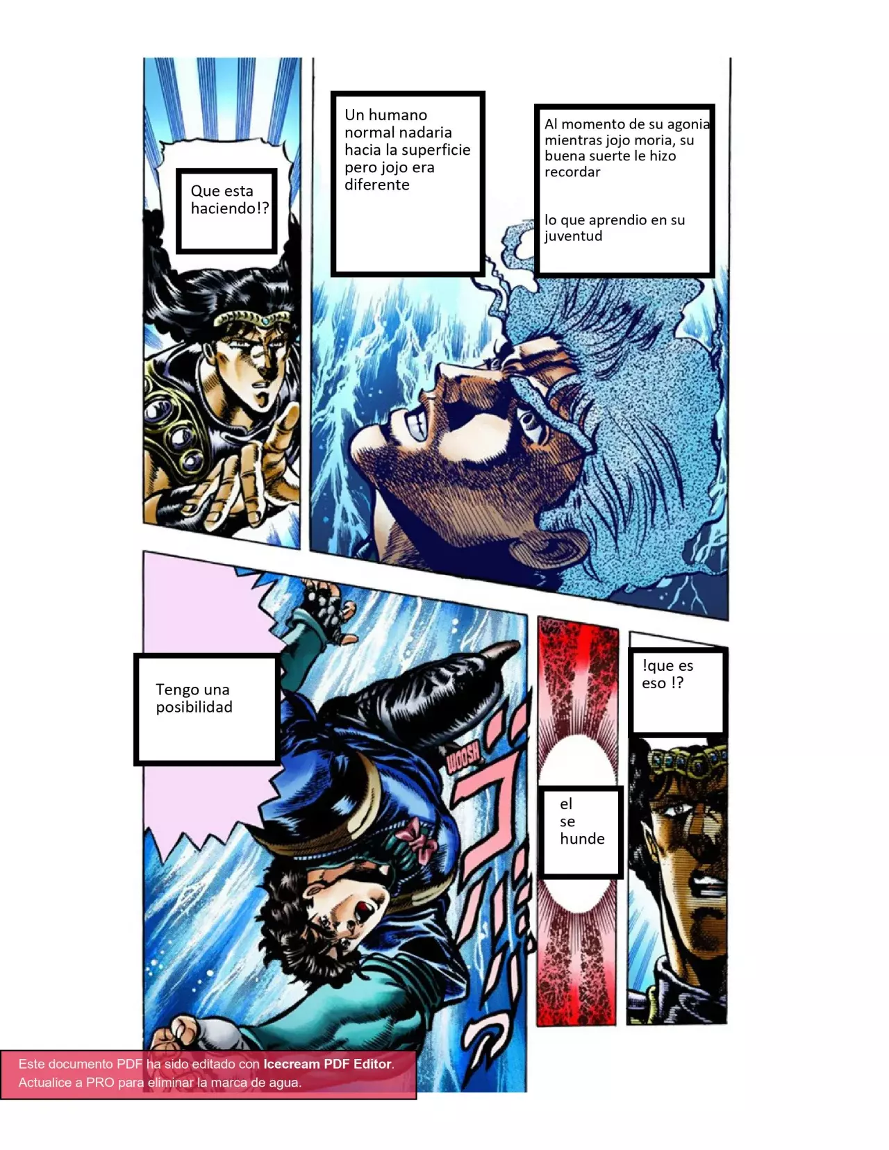 Read JoJo's Bizarre Adventure Parte 1 Phantom Blood Full Color ES Manga Online