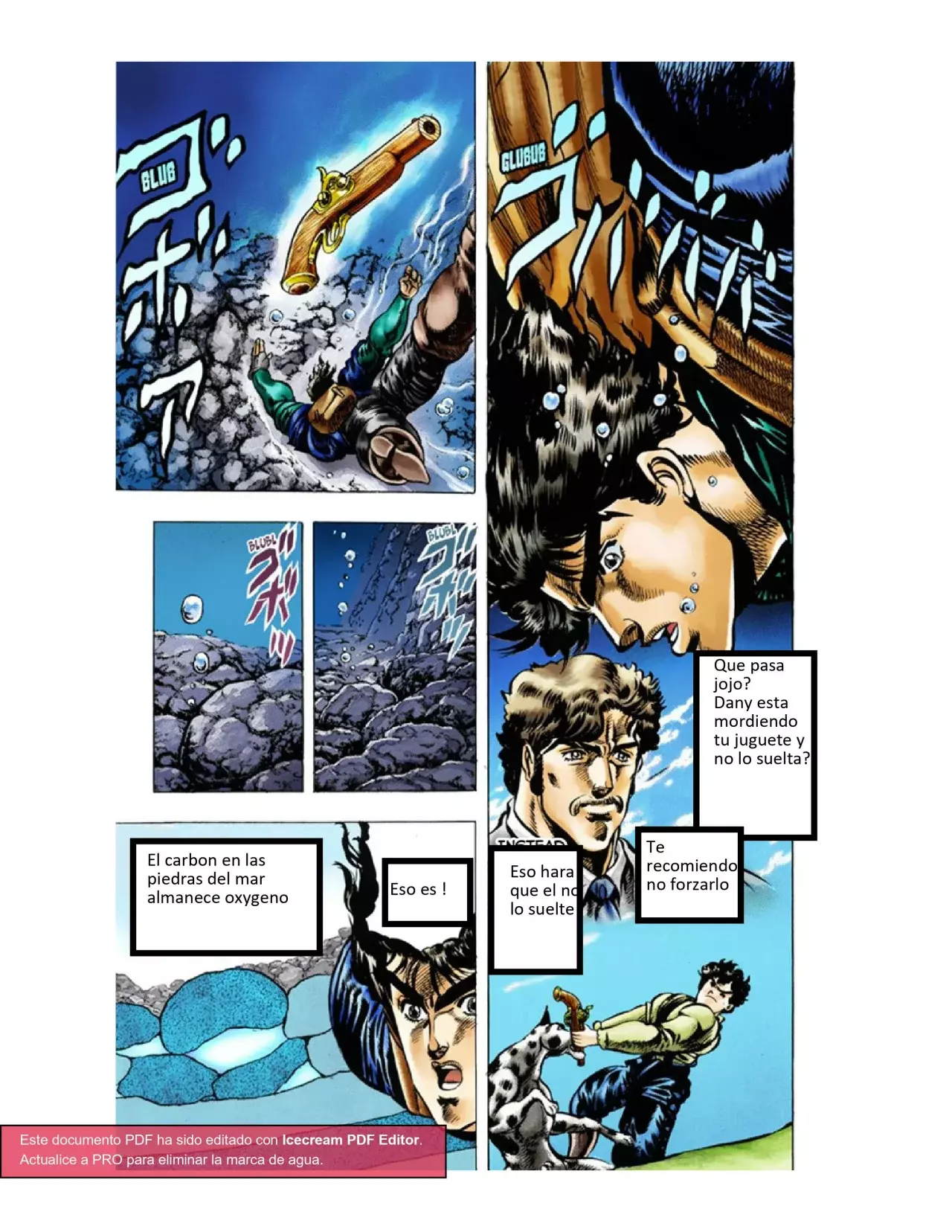 Read JoJo's Bizarre Adventure Parte 1 Phantom Blood Full Color ES Manga Online