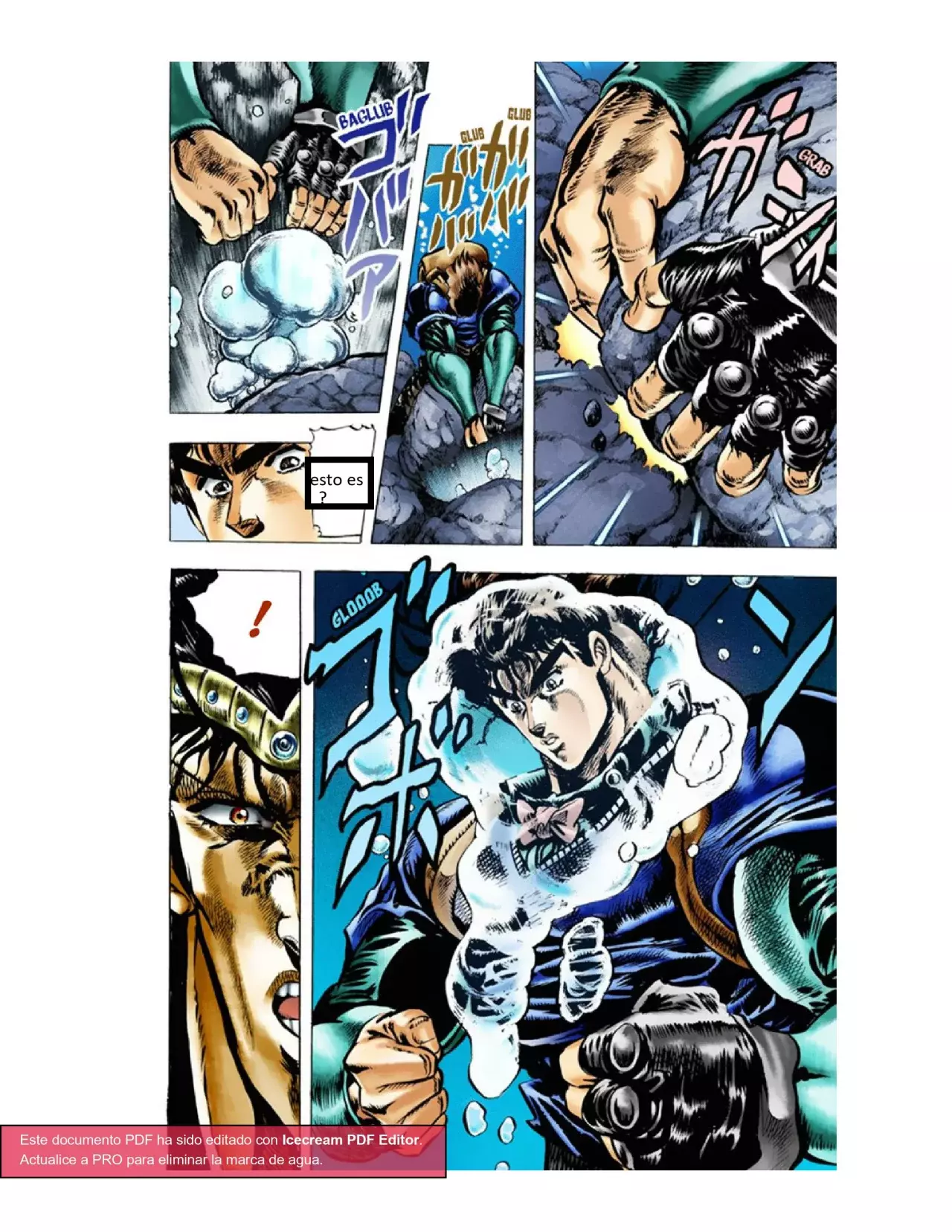 Read JoJo's Bizarre Adventure Parte 1 Phantom Blood Full Color ES Manga Online
