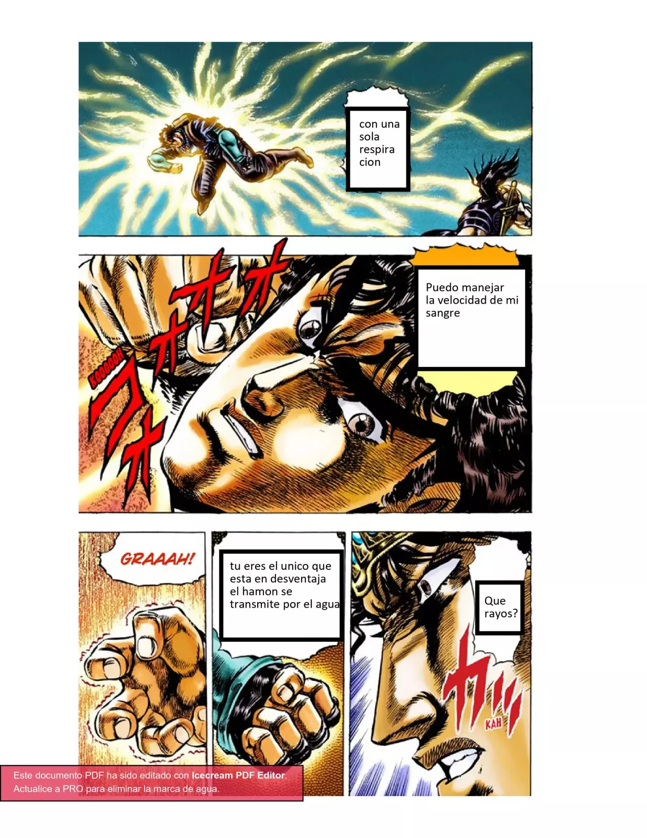 Read JoJo's Bizarre Adventure Parte 1 Phantom Blood Full Color ES Manga Online