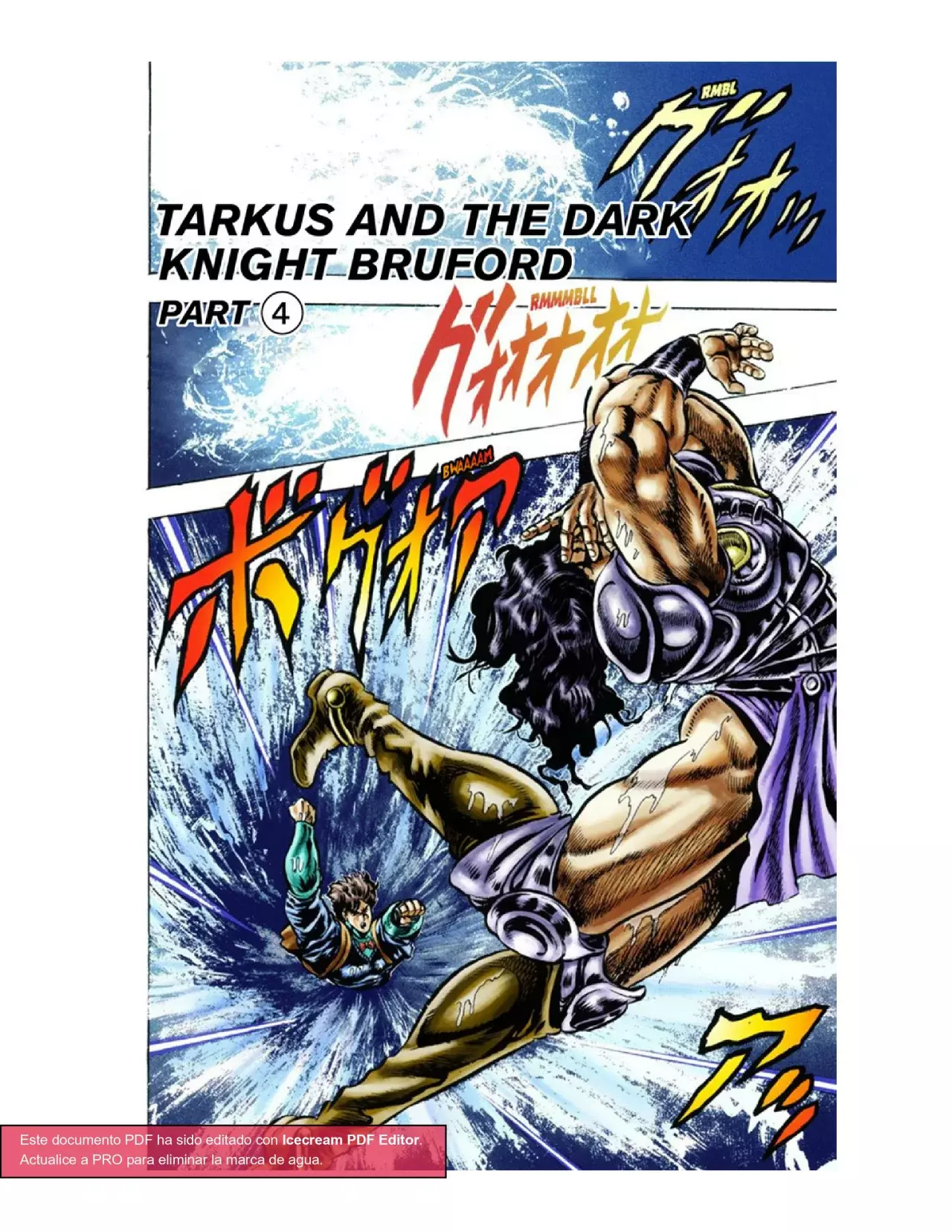 Read JoJo's Bizarre Adventure Parte 1 Phantom Blood Full Color ES Manga Online