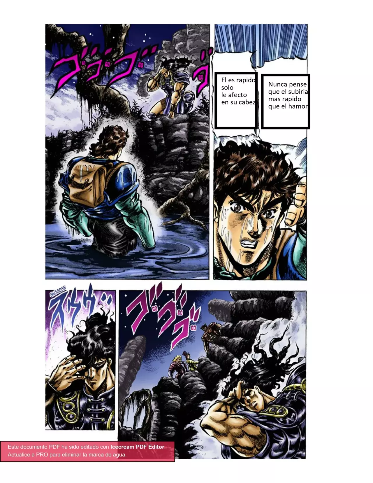 Read JoJo's Bizarre Adventure Parte 1 Phantom Blood Full Color ES Manga Online