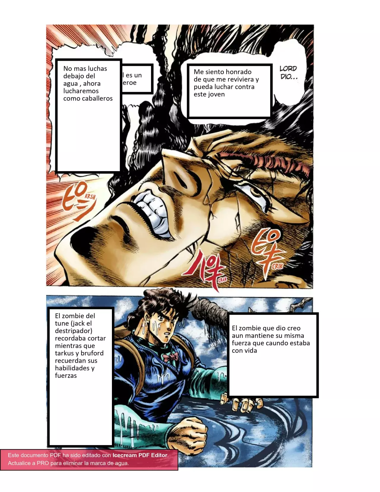 Read JoJo's Bizarre Adventure Parte 1 Phantom Blood Full Color ES Manga Online