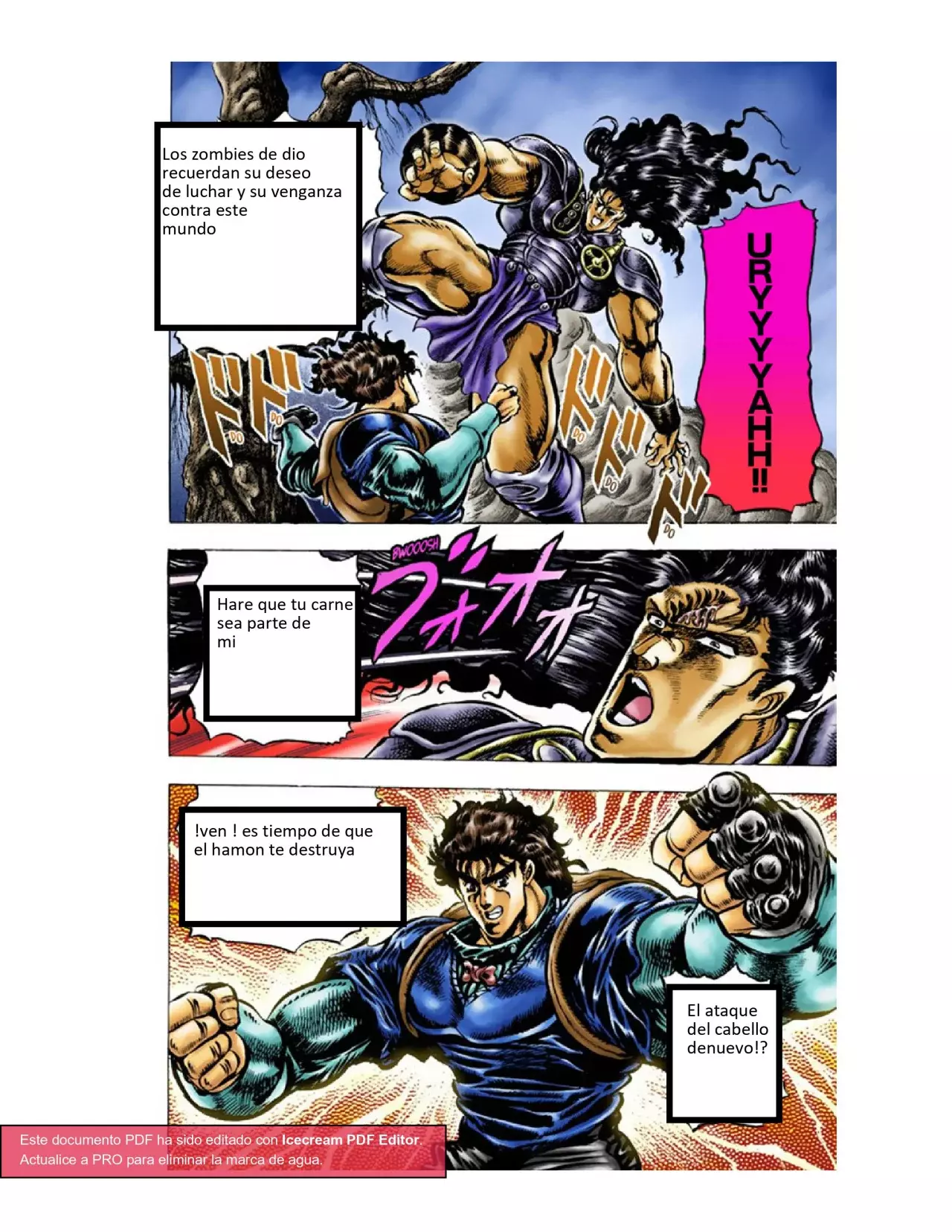 Read JoJo's Bizarre Adventure Parte 1 Phantom Blood Full Color ES Manga Online
