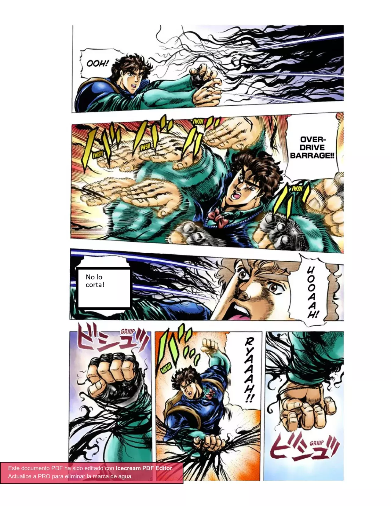 Read JoJo's Bizarre Adventure Parte 1 Phantom Blood Full Color ES Manga Online