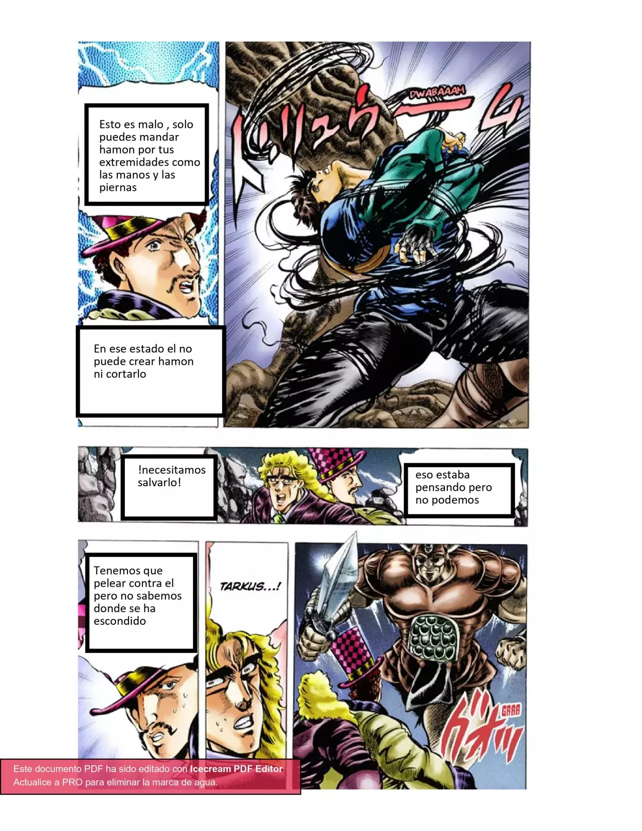 Read JoJo's Bizarre Adventure Parte 1 Phantom Blood Full Color ES Manga Online