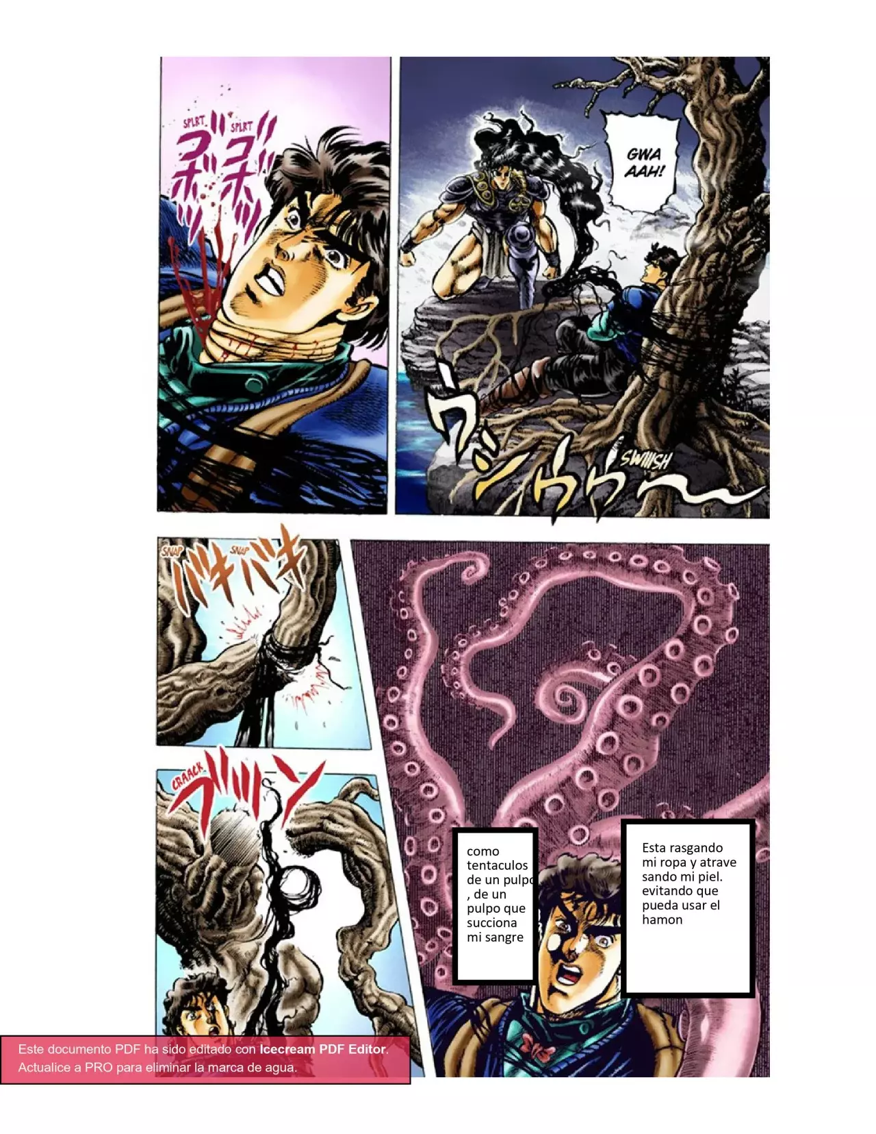 Read JoJo's Bizarre Adventure Parte 1 Phantom Blood Full Color ES Manga Online