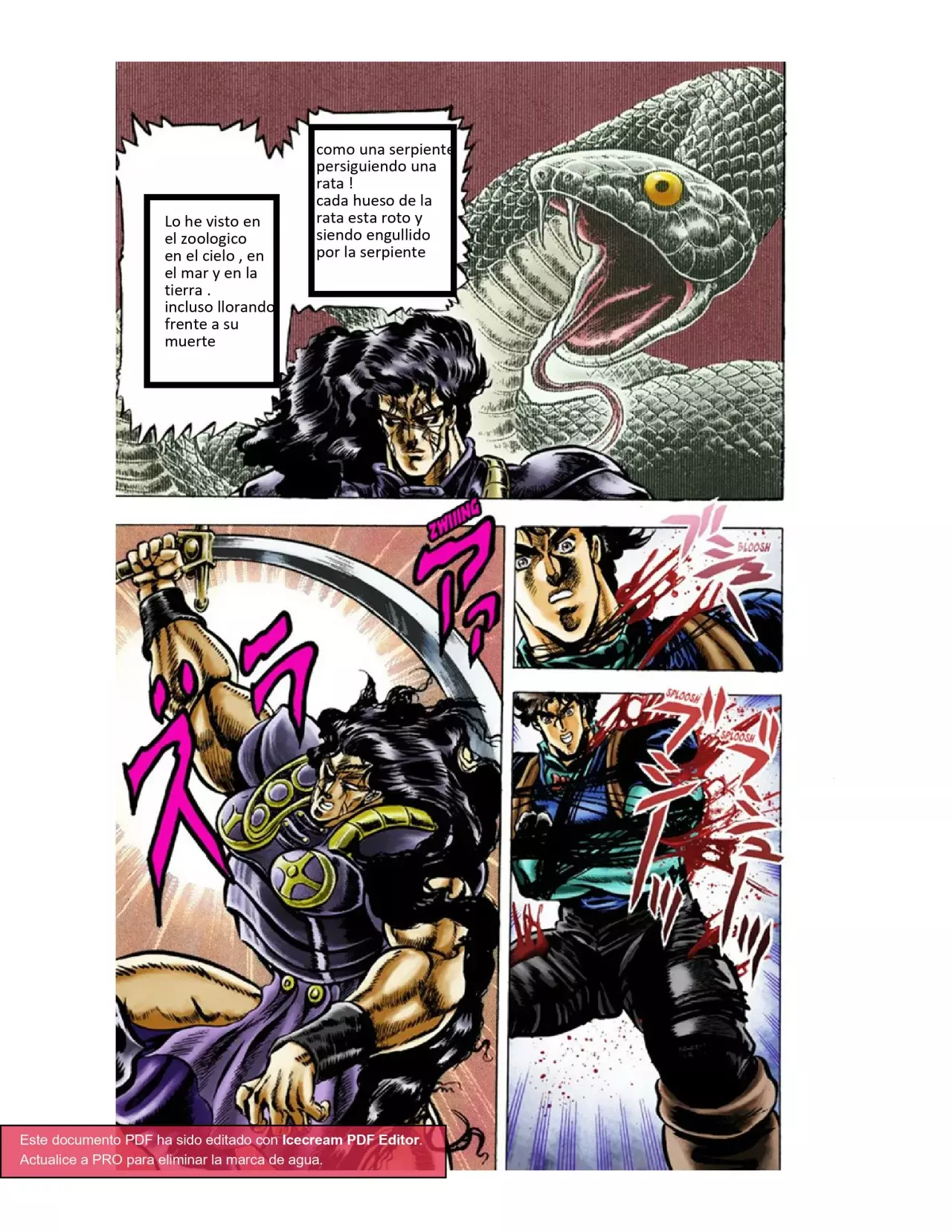 Read JoJo's Bizarre Adventure Parte 1 Phantom Blood Full Color ES Manga Online