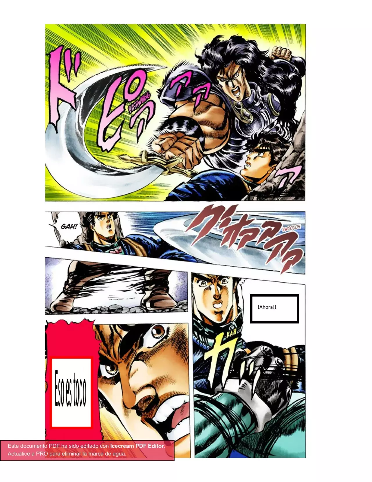 Read JoJo's Bizarre Adventure Parte 1 Phantom Blood Full Color ES Manga Online