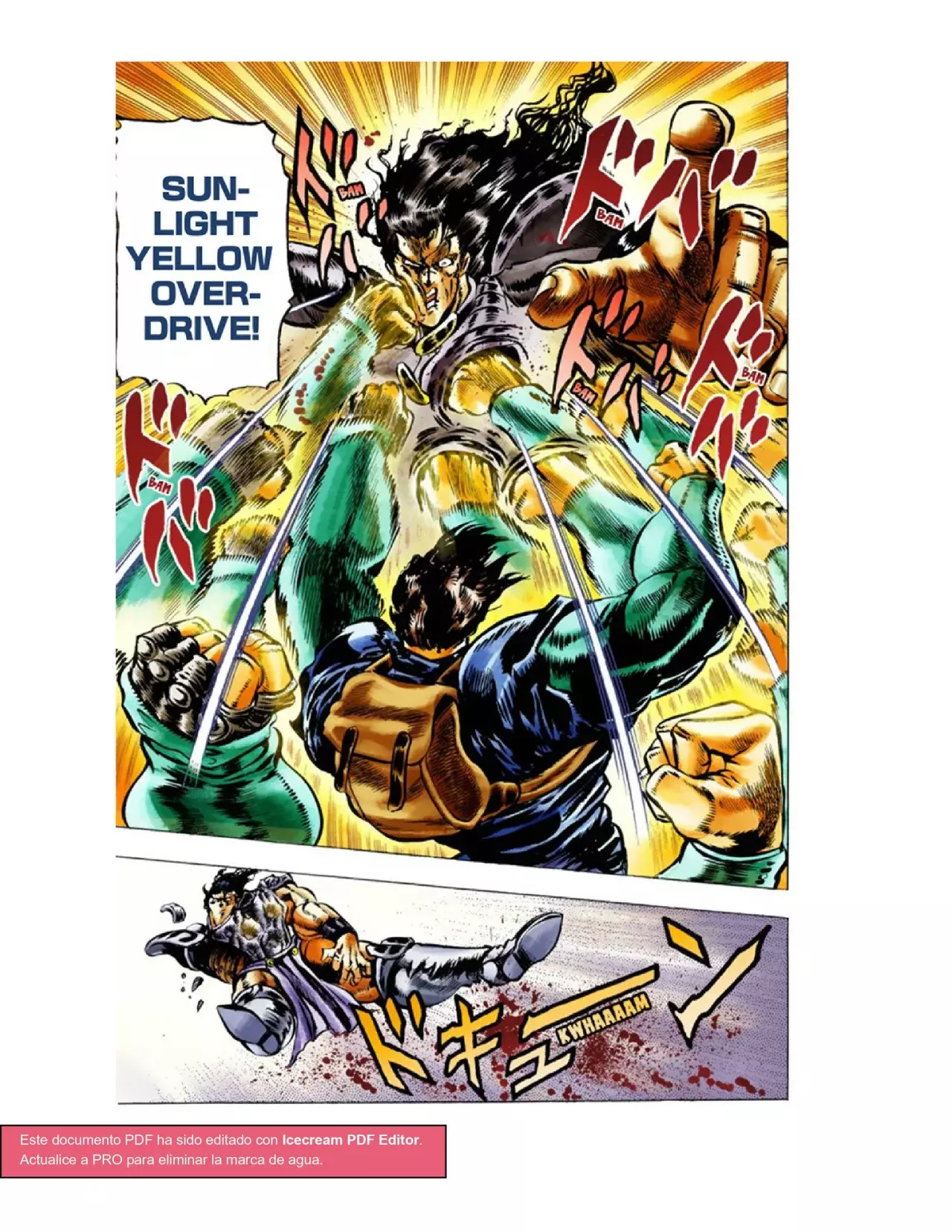 Read JoJo's Bizarre Adventure Parte 1 Phantom Blood Full Color ES Manga Online