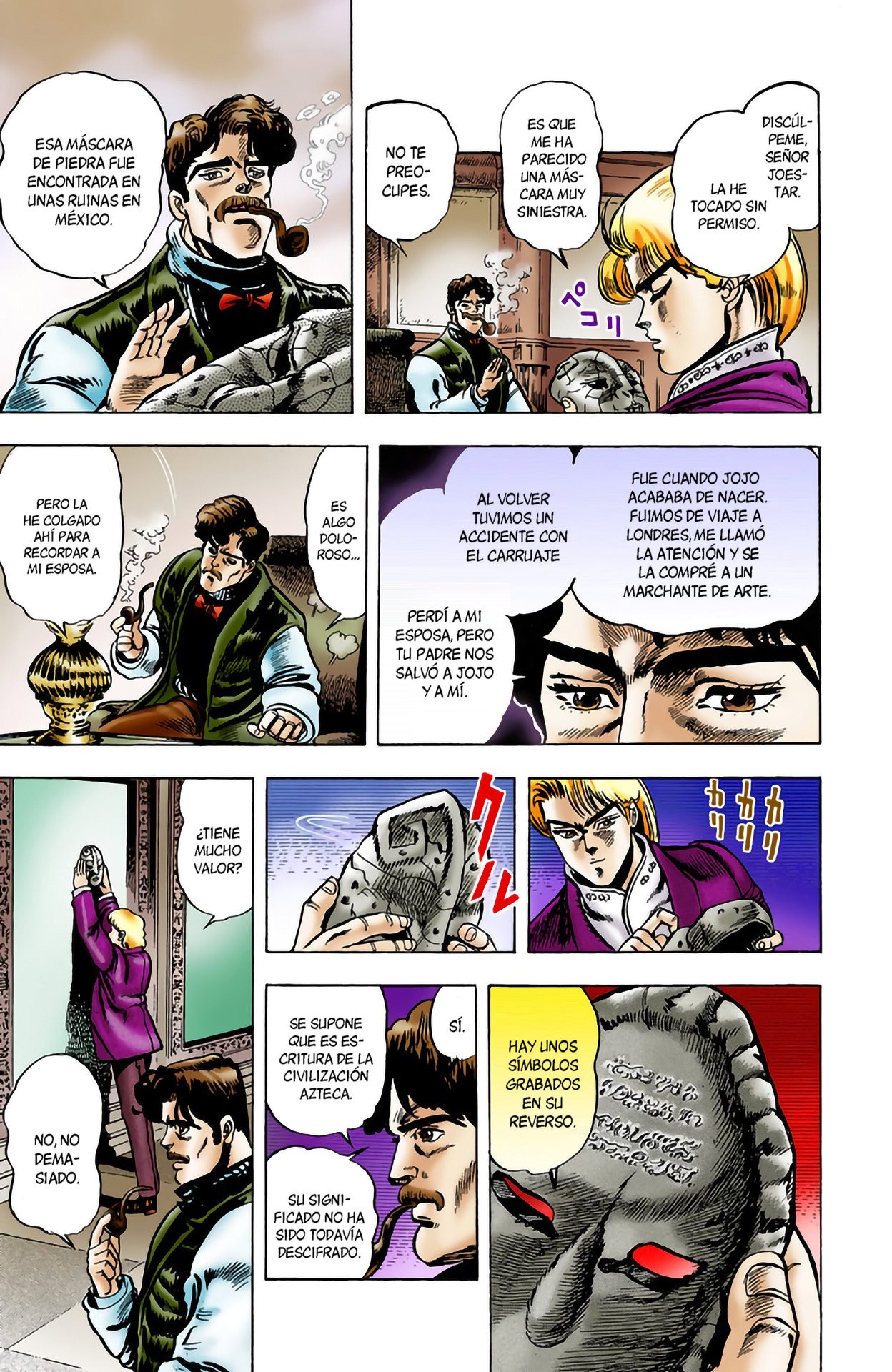 Read JoJo's Bizarre Adventure Parte 1 Phantom Blood Full Color ES Manga Online