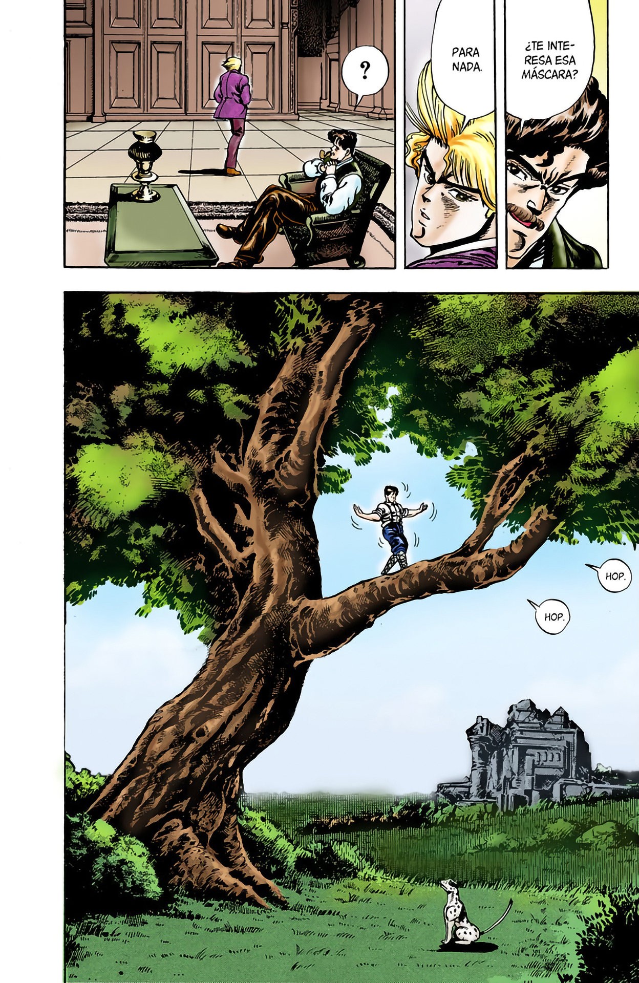 Read JoJo's Bizarre Adventure Parte 1 Phantom Blood Full Color ES Manga Online