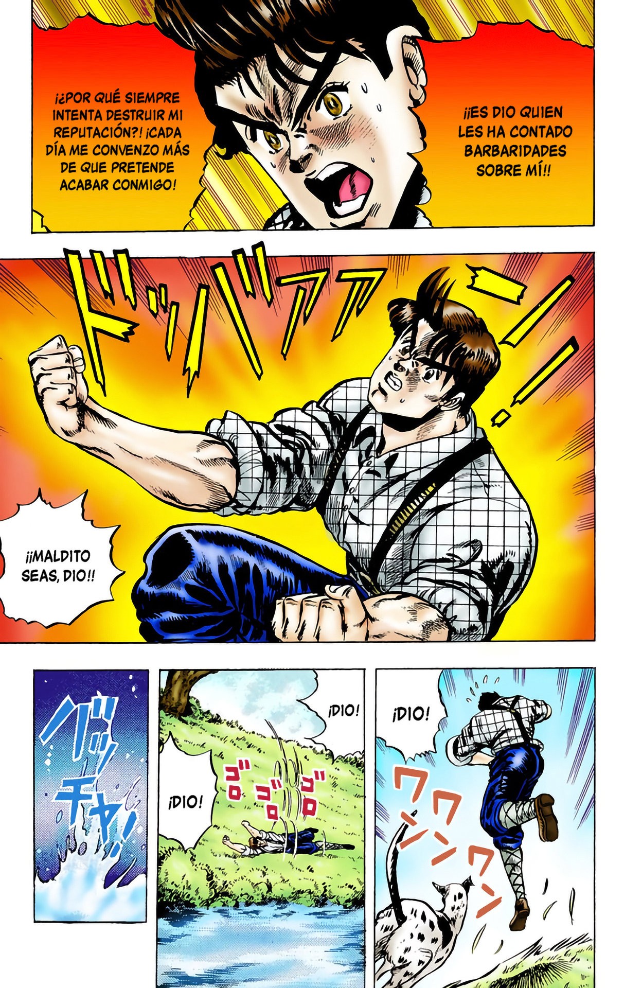 Read JoJo's Bizarre Adventure Parte 1 Phantom Blood Full Color ES Manga Online