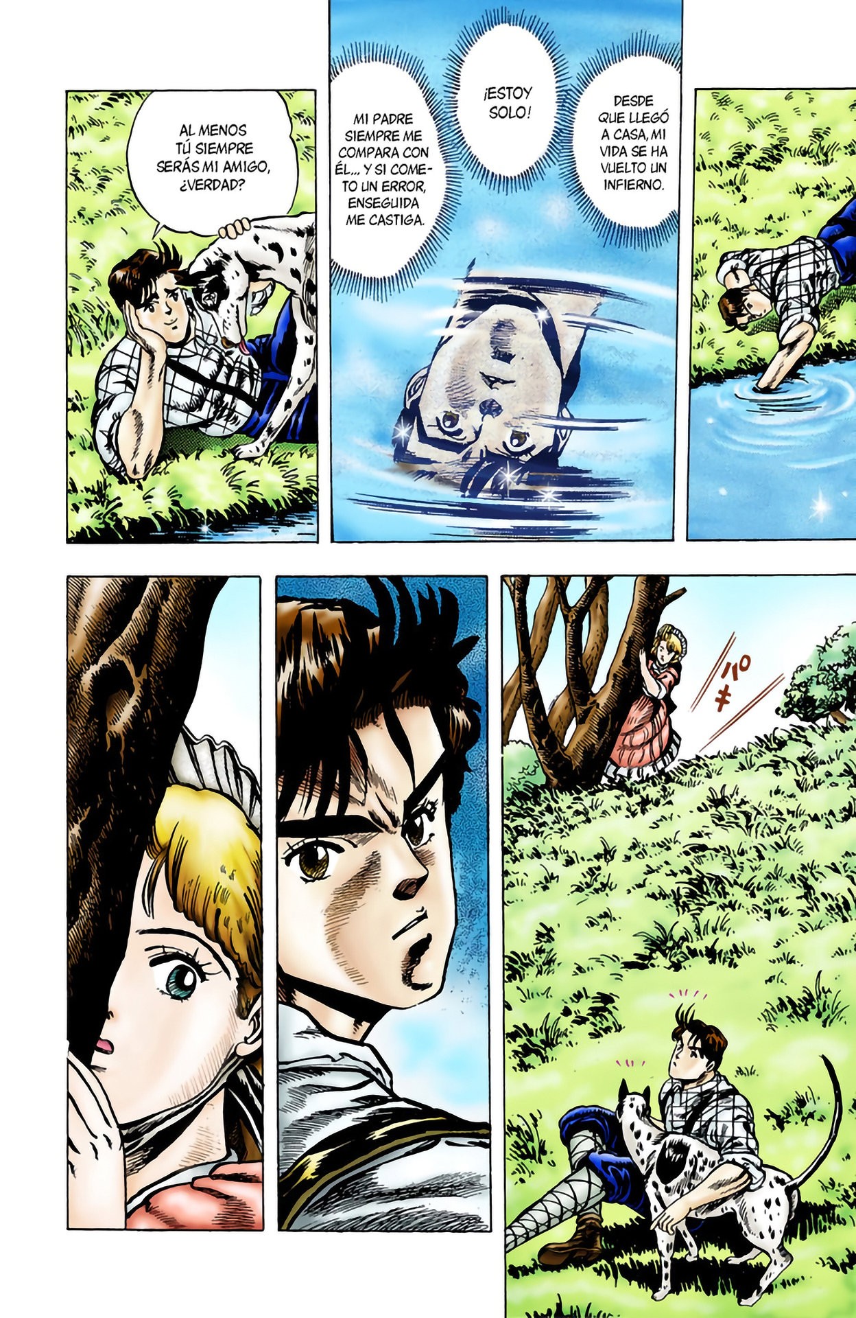Read JoJo's Bizarre Adventure Parte 1 Phantom Blood Full Color ES Manga Online