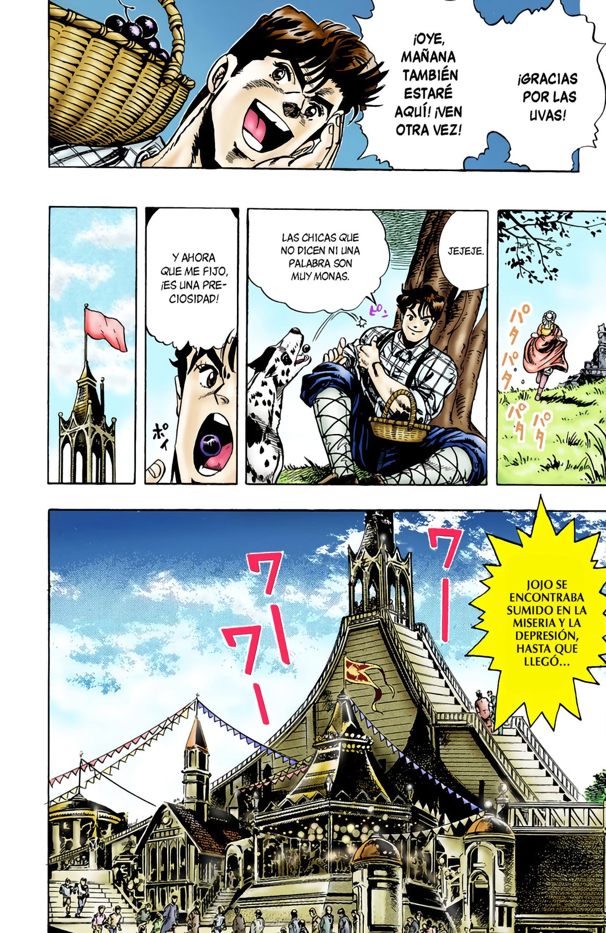 Read JoJo's Bizarre Adventure Parte 1 Phantom Blood Full Color ES Manga Online