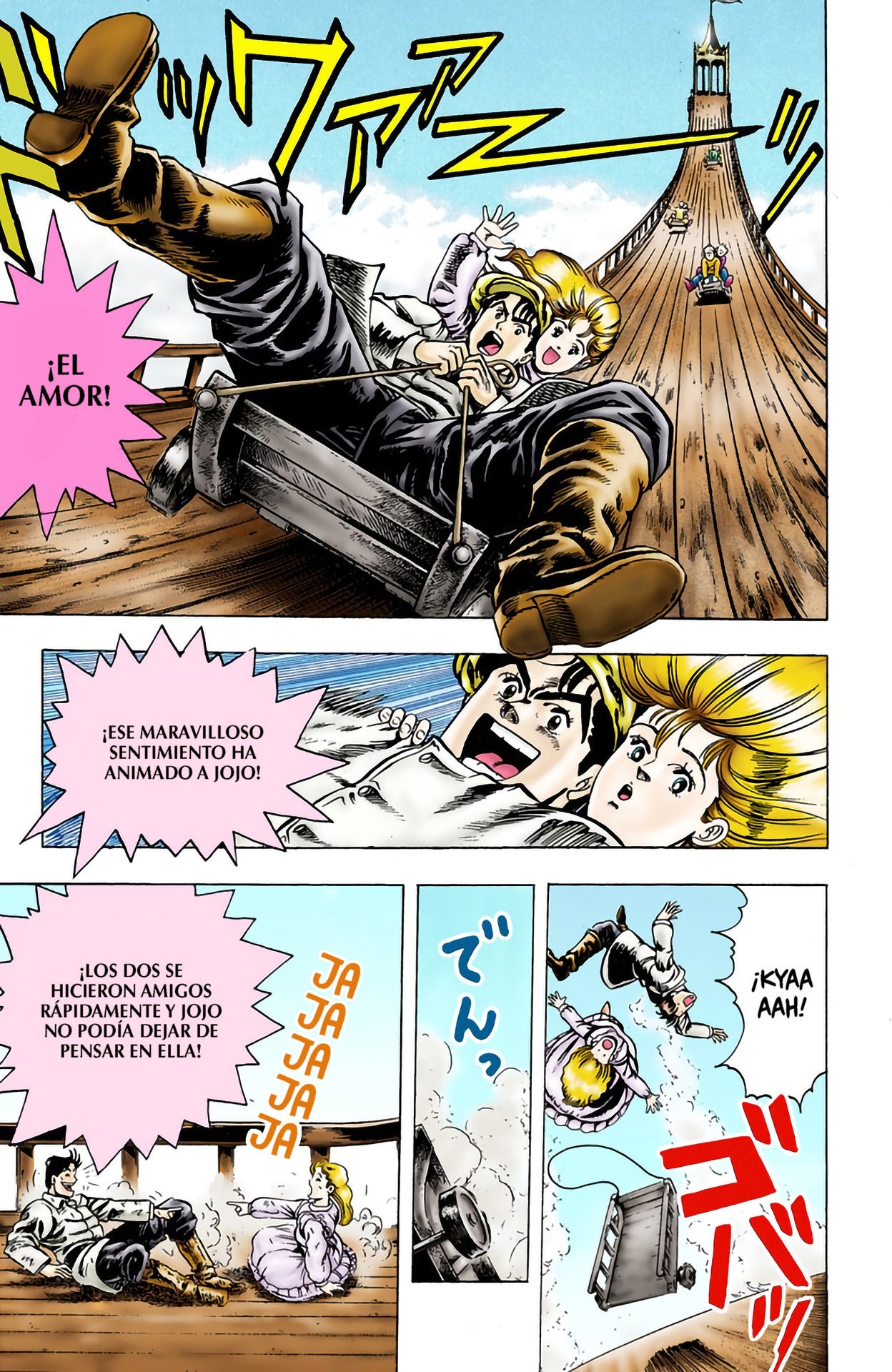 Read JoJo's Bizarre Adventure Parte 1 Phantom Blood Full Color ES Manga Online