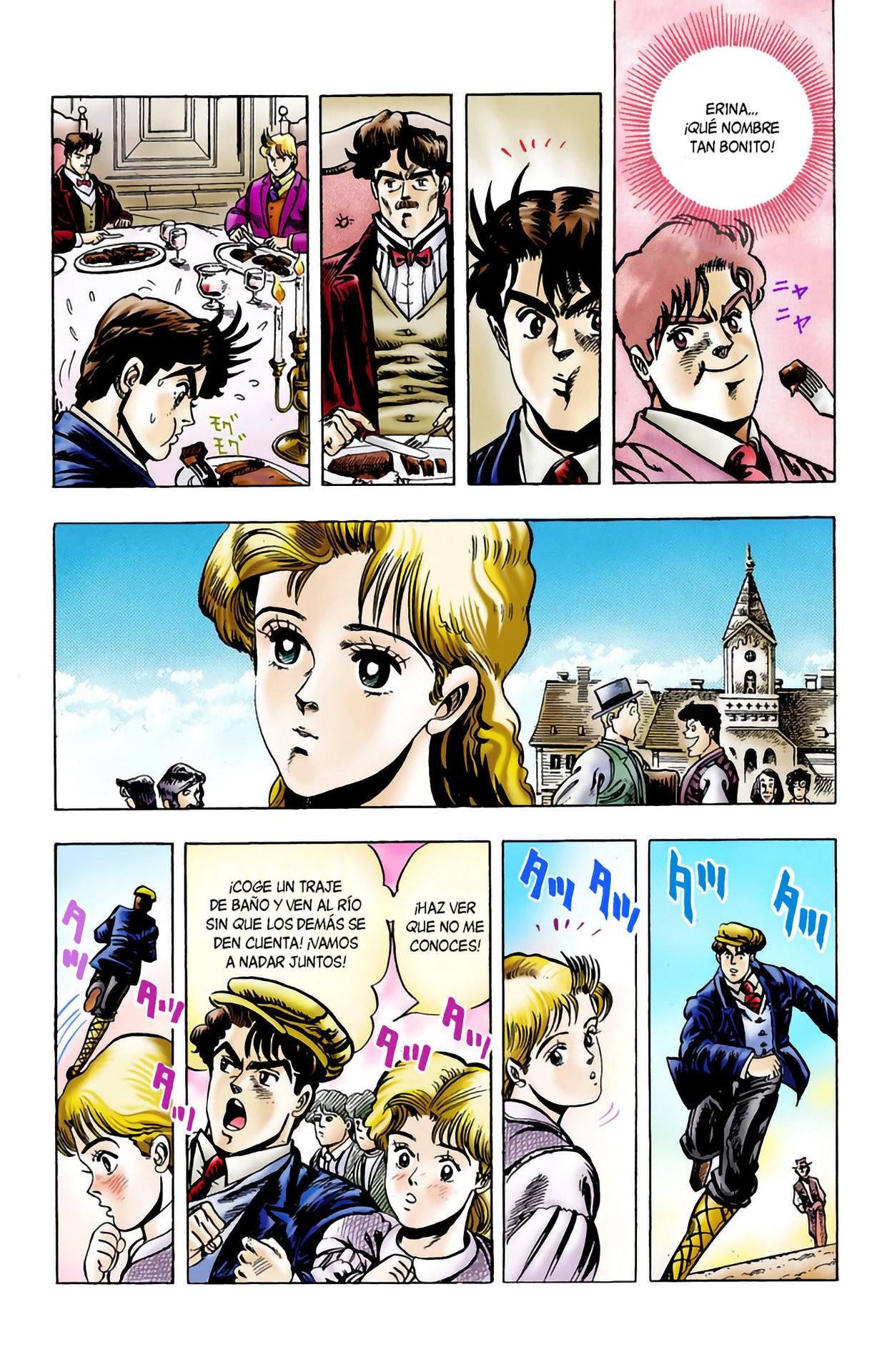 Read JoJo's Bizarre Adventure Parte 1 Phantom Blood Full Color ES Manga Online