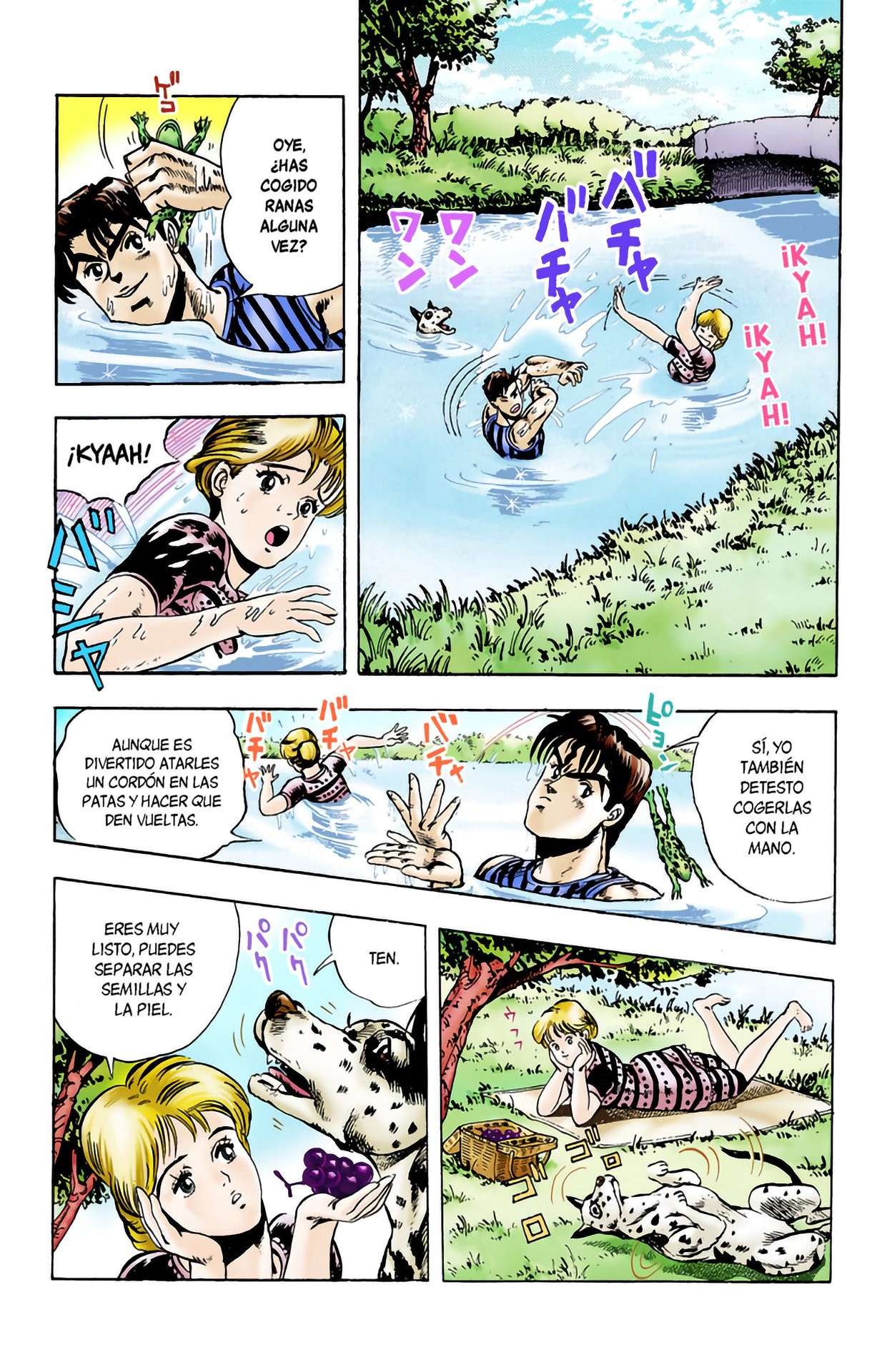 Read JoJo's Bizarre Adventure Parte 1 Phantom Blood Full Color ES Manga Online
