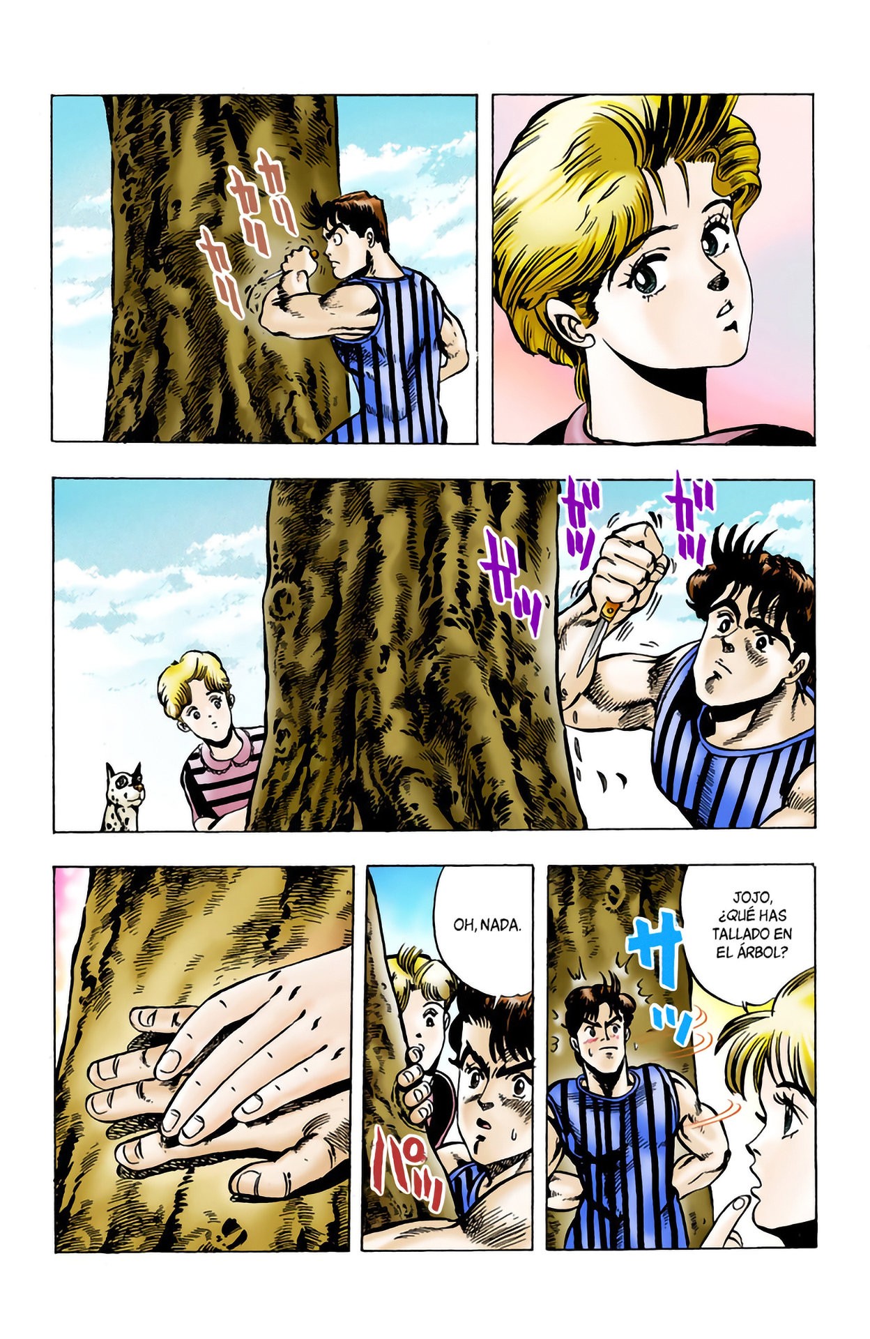 Read JoJo's Bizarre Adventure Parte 1 Phantom Blood Full Color ES Manga Online