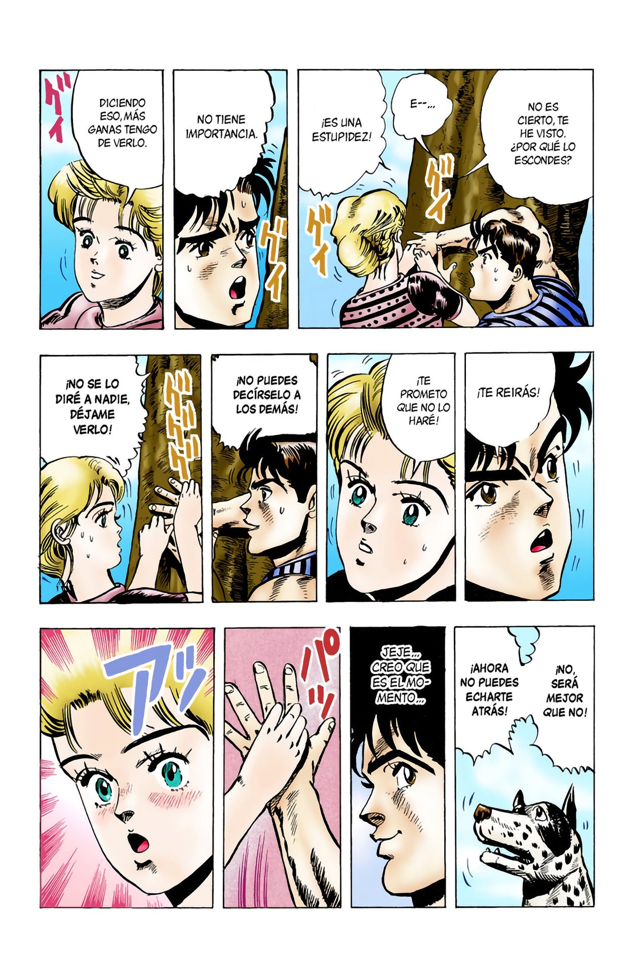 Read JoJo's Bizarre Adventure Parte 1 Phantom Blood Full Color ES Manga Online