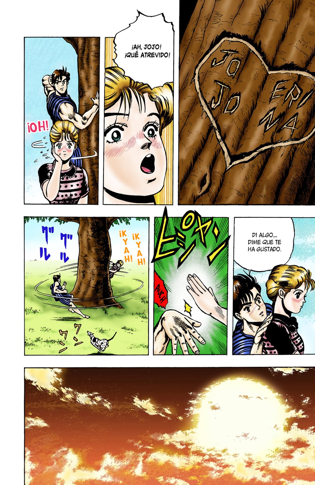 Read JoJo's Bizarre Adventure Parte 1 Phantom Blood Full Color ES Manga Online