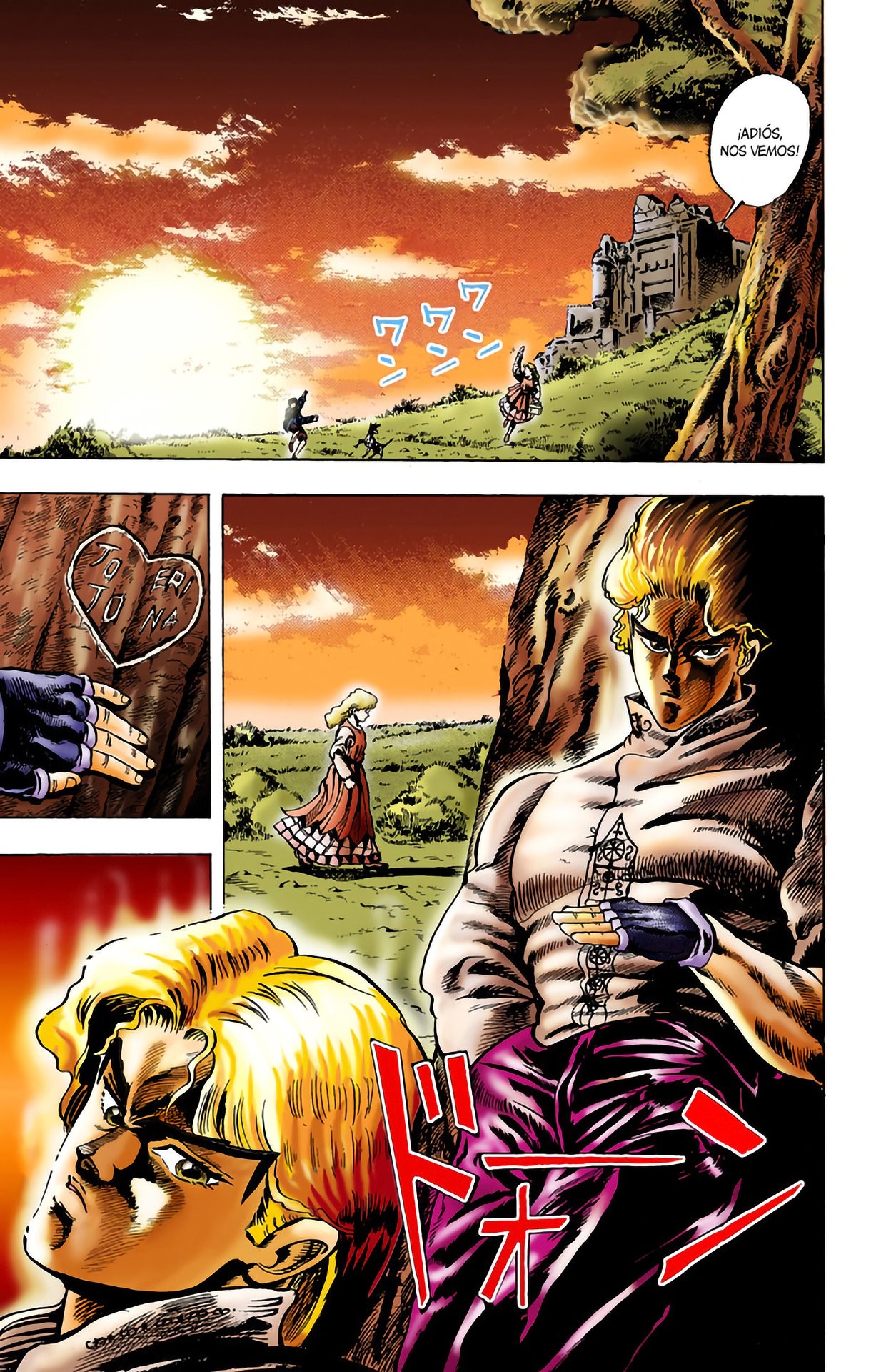 Read JoJo's Bizarre Adventure Parte 1 Phantom Blood Full Color ES Manga Online