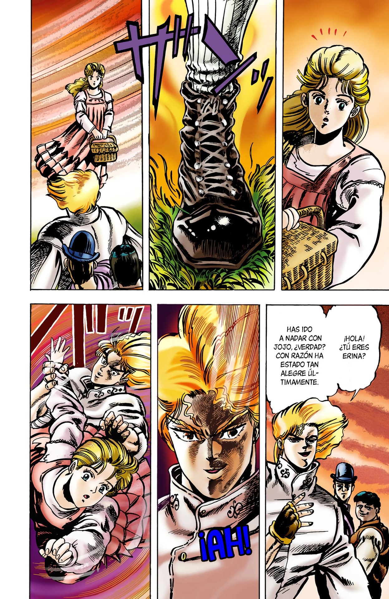 Read JoJo's Bizarre Adventure Parte 1 Phantom Blood Full Color ES Manga Online