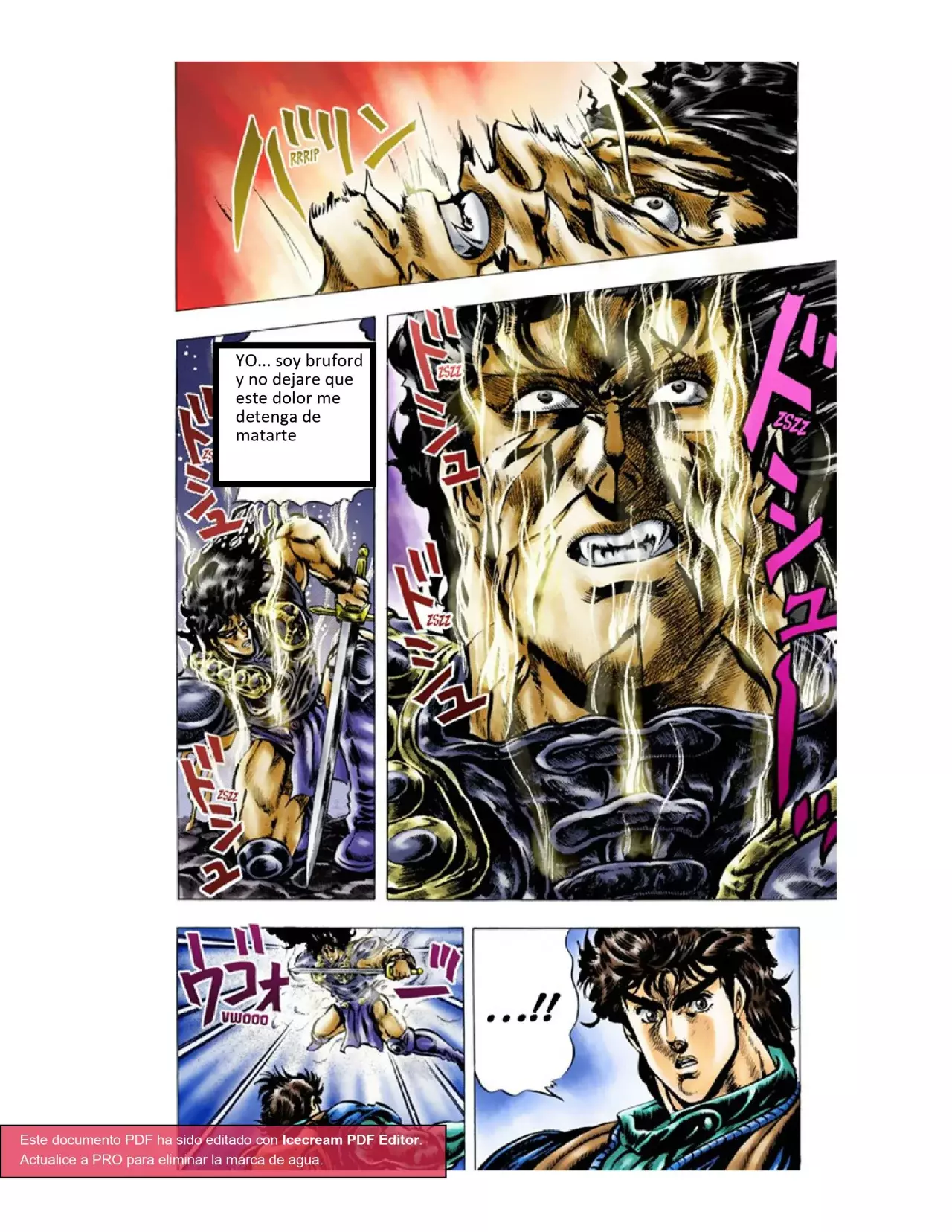 Read JoJo's Bizarre Adventure Parte 1 Phantom Blood Full Color ES Manga Online