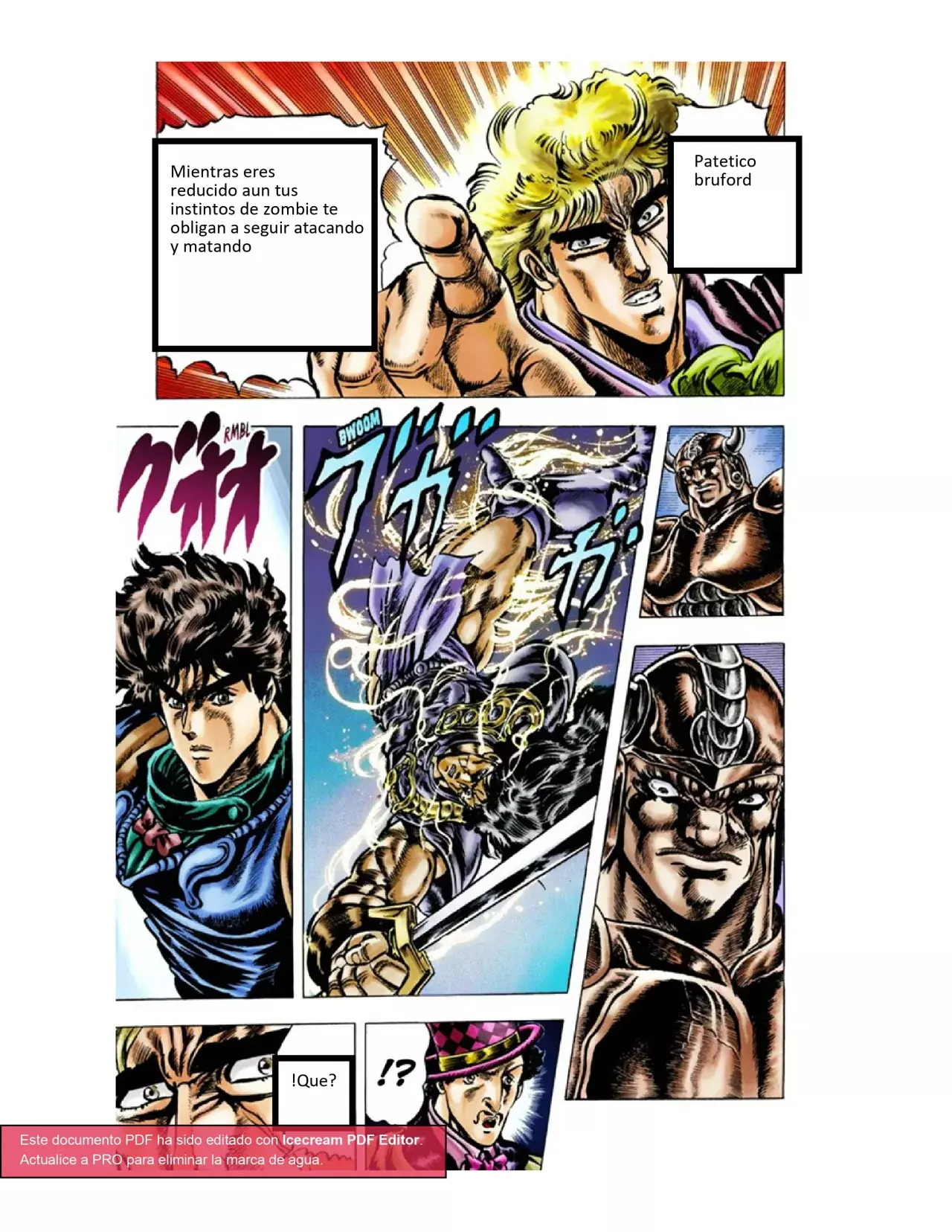 Read JoJo's Bizarre Adventure Parte 1 Phantom Blood Full Color ES Manga Online