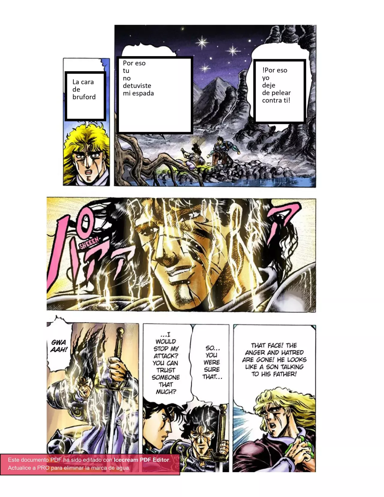 Read JoJo's Bizarre Adventure Parte 1 Phantom Blood Full Color ES Manga Online