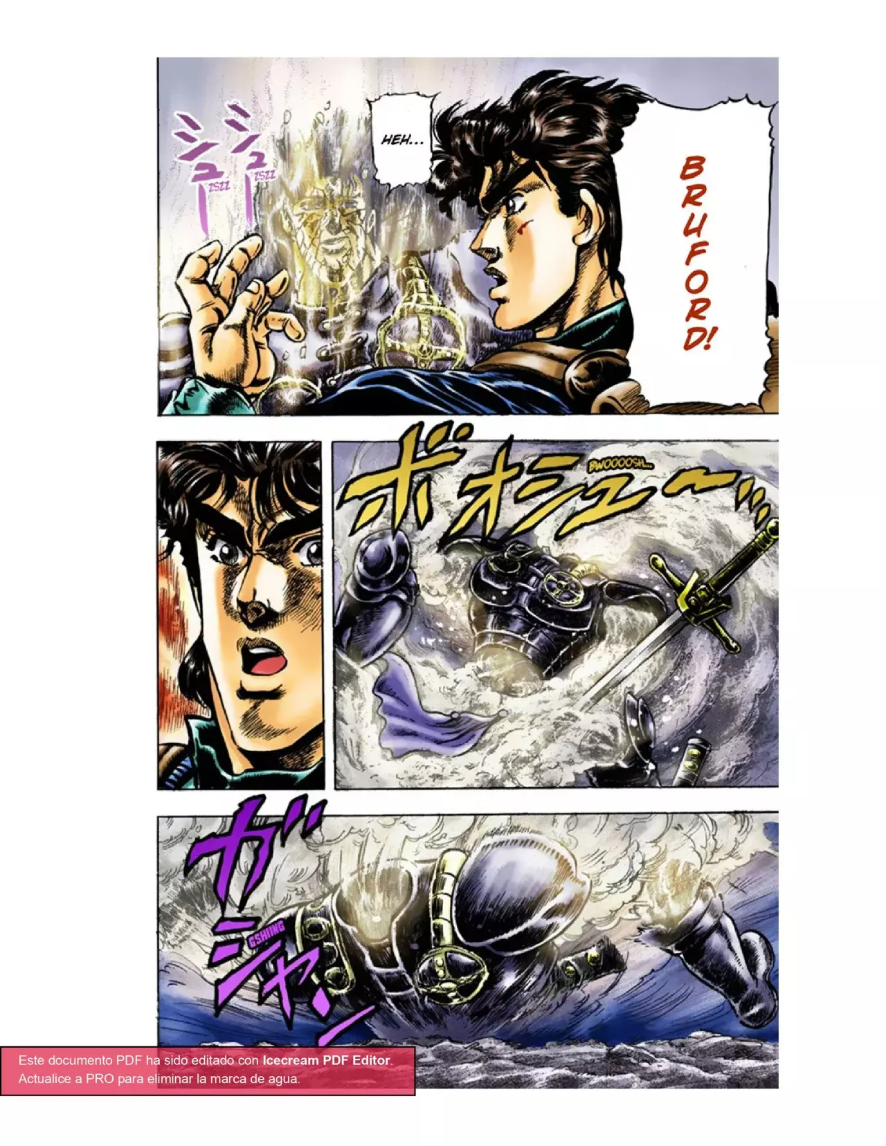 Read JoJo's Bizarre Adventure Parte 1 Phantom Blood Full Color ES Manga Online