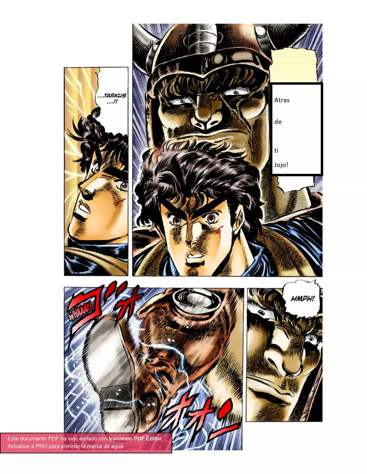 Read JoJo's Bizarre Adventure Parte 1 Phantom Blood Full Color ES Manga Online