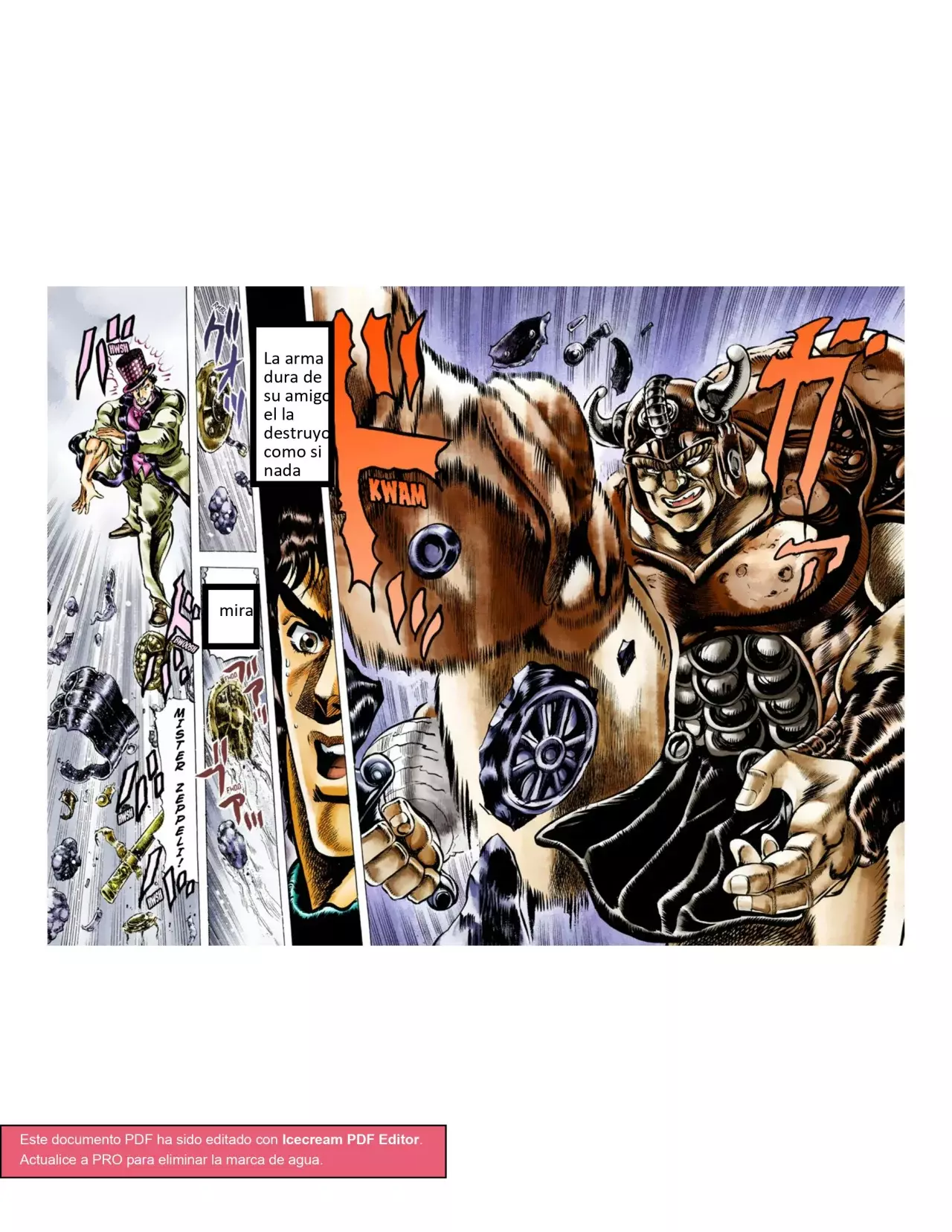 Read JoJo's Bizarre Adventure Parte 1 Phantom Blood Full Color ES Manga Online