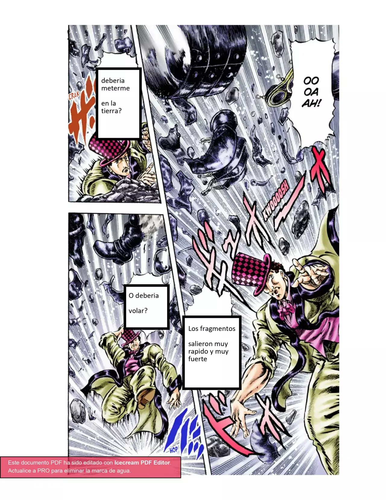 Read JoJo's Bizarre Adventure Parte 1 Phantom Blood Full Color ES Manga Online