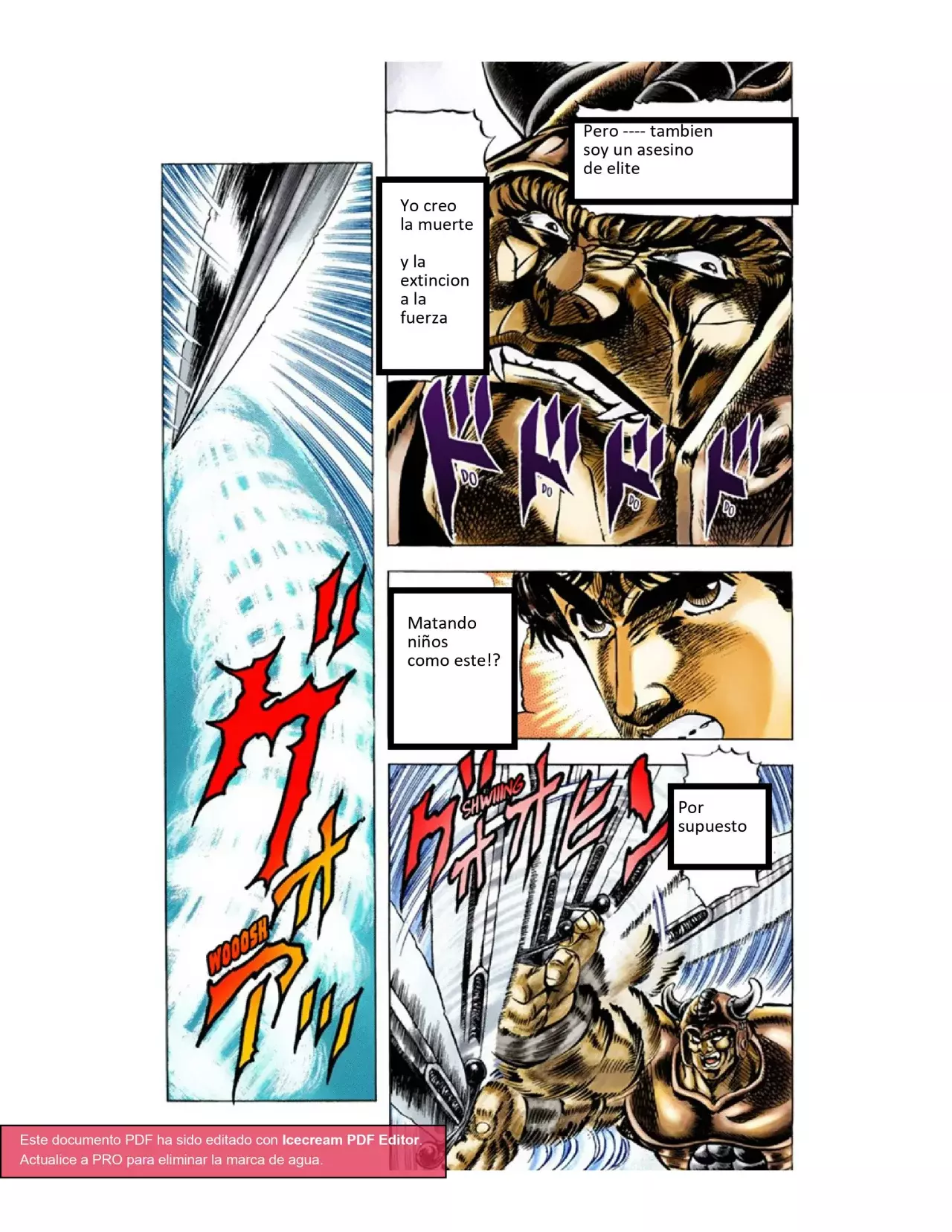 Read JoJo's Bizarre Adventure Parte 1 Phantom Blood Full Color ES Manga Online