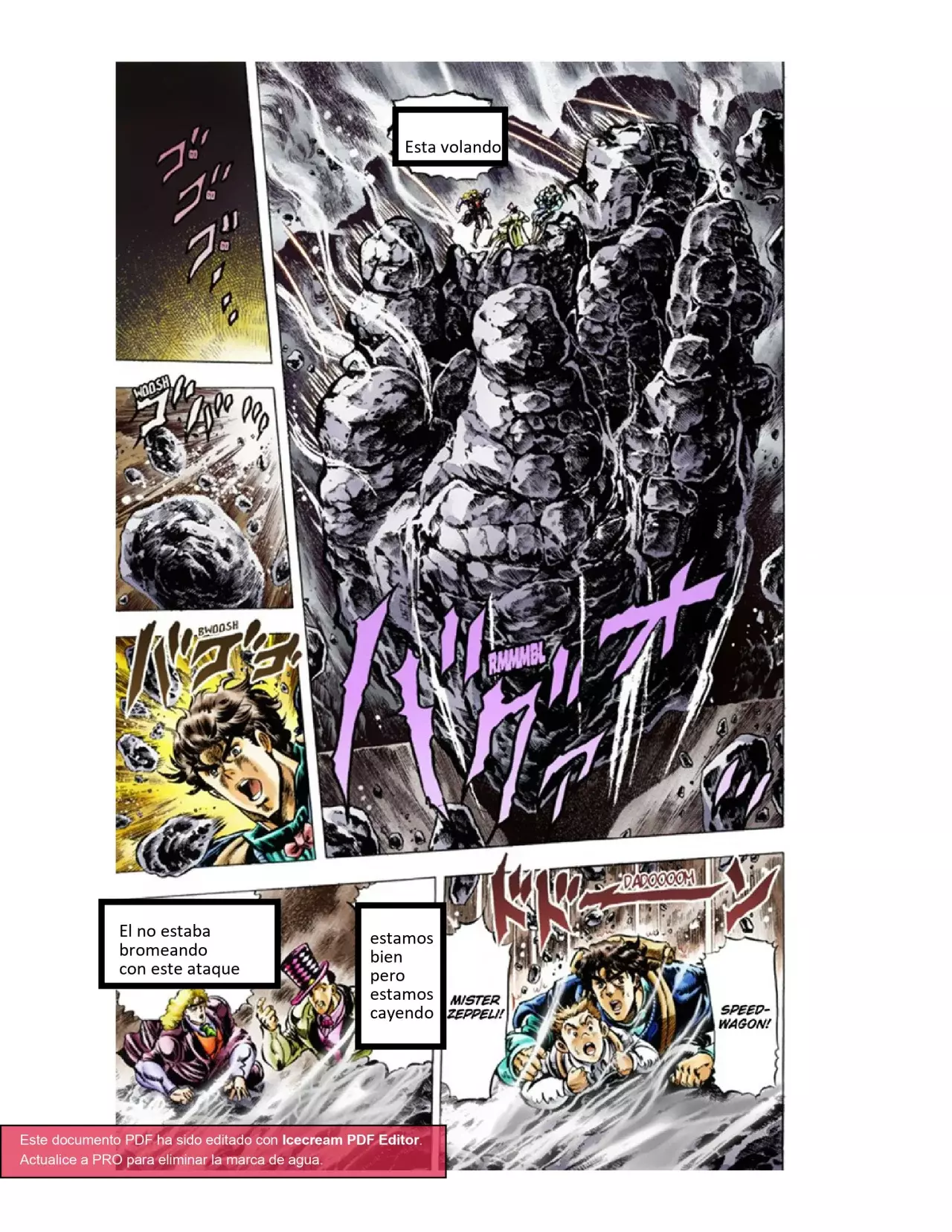 Read JoJo's Bizarre Adventure Parte 1 Phantom Blood Full Color ES Manga Online