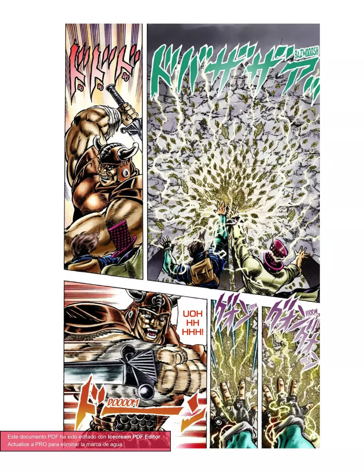 Read JoJo's Bizarre Adventure Parte 1 Phantom Blood Full Color ES Manga Online