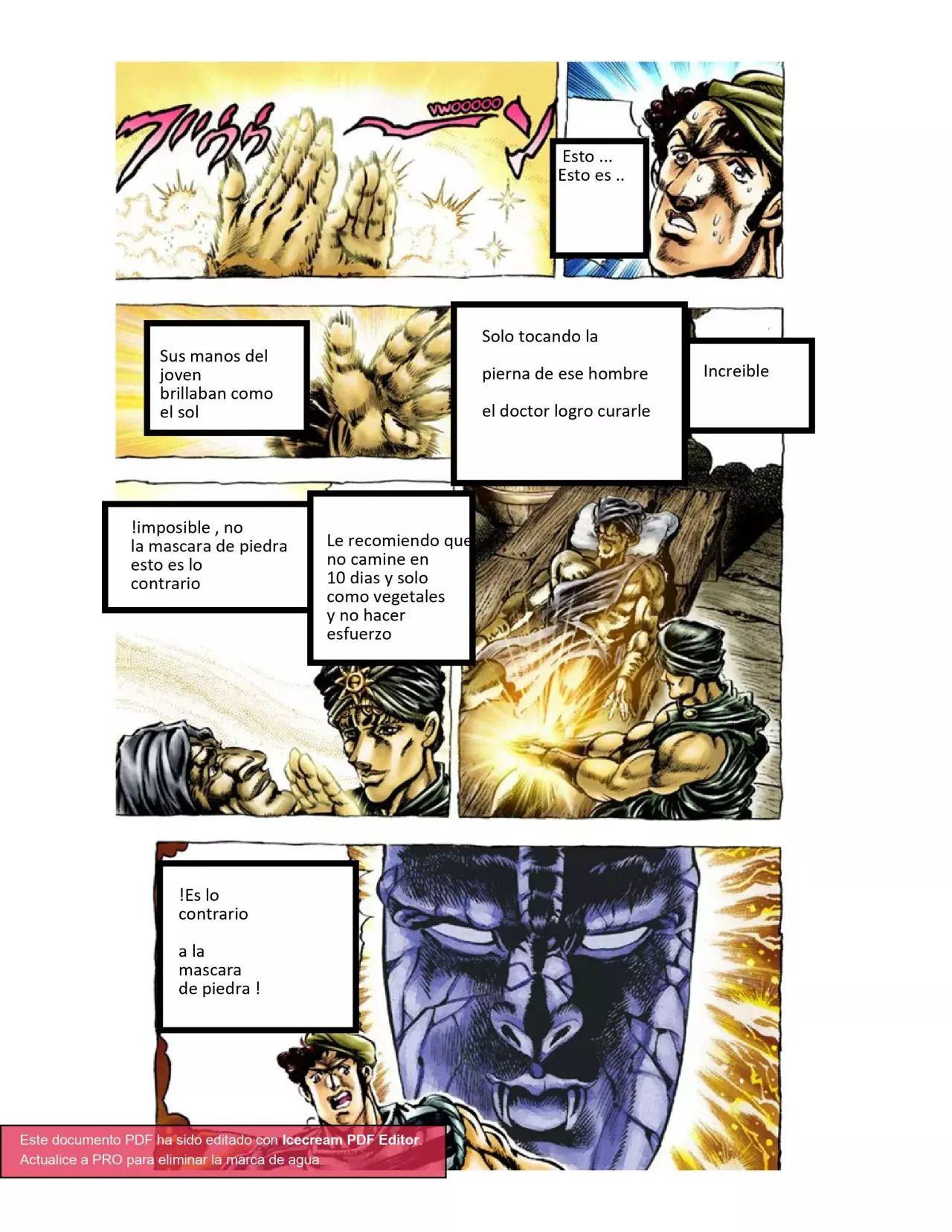 Read JoJo's Bizarre Adventure Parte 1 Phantom Blood Full Color ES Manga Online
