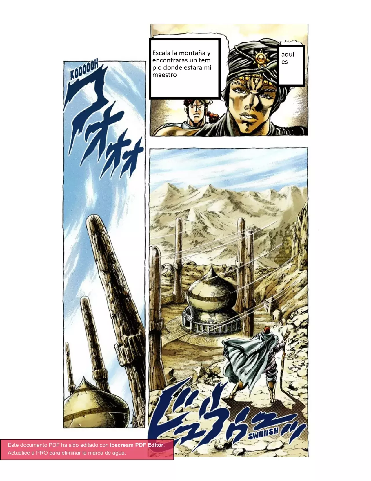 Read JoJo's Bizarre Adventure Parte 1 Phantom Blood Full Color ES Manga Online