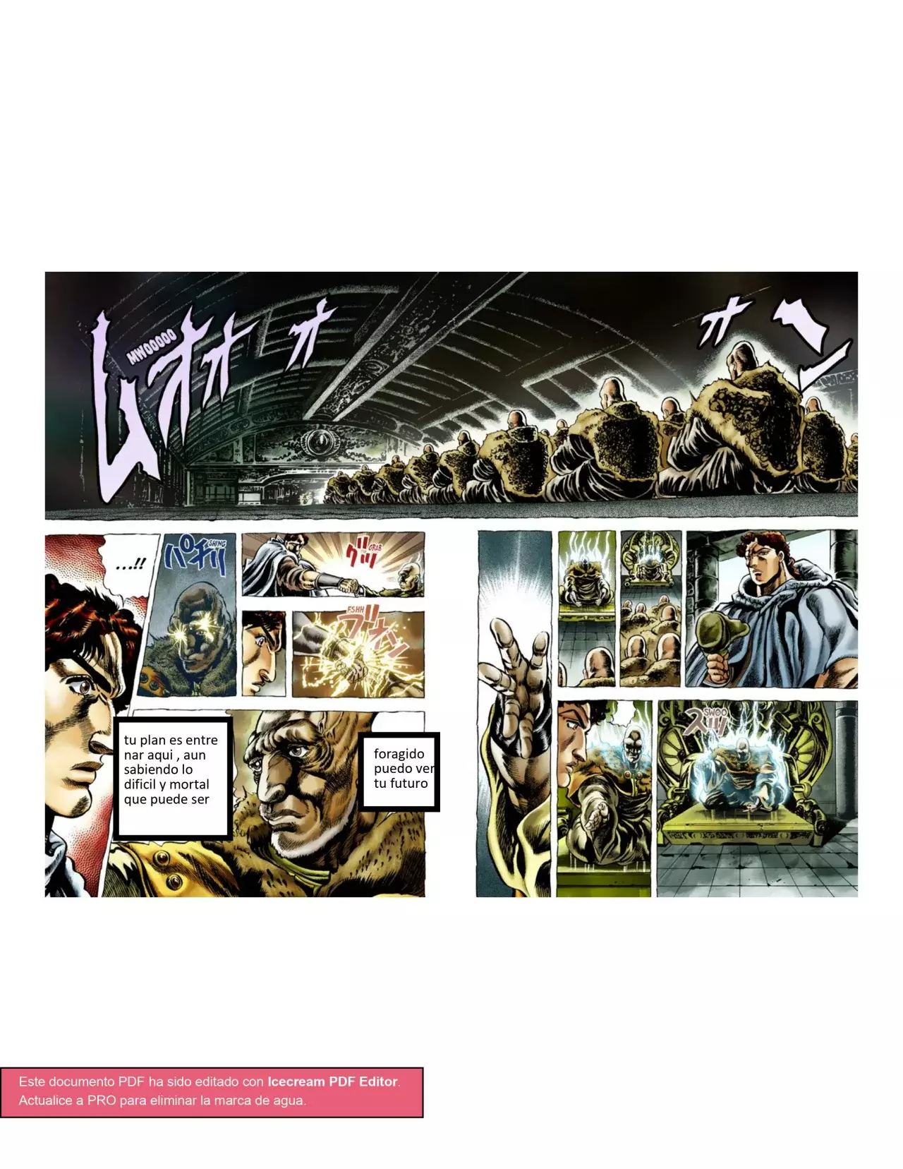 Read JoJo's Bizarre Adventure Parte 1 Phantom Blood Full Color ES Manga Online